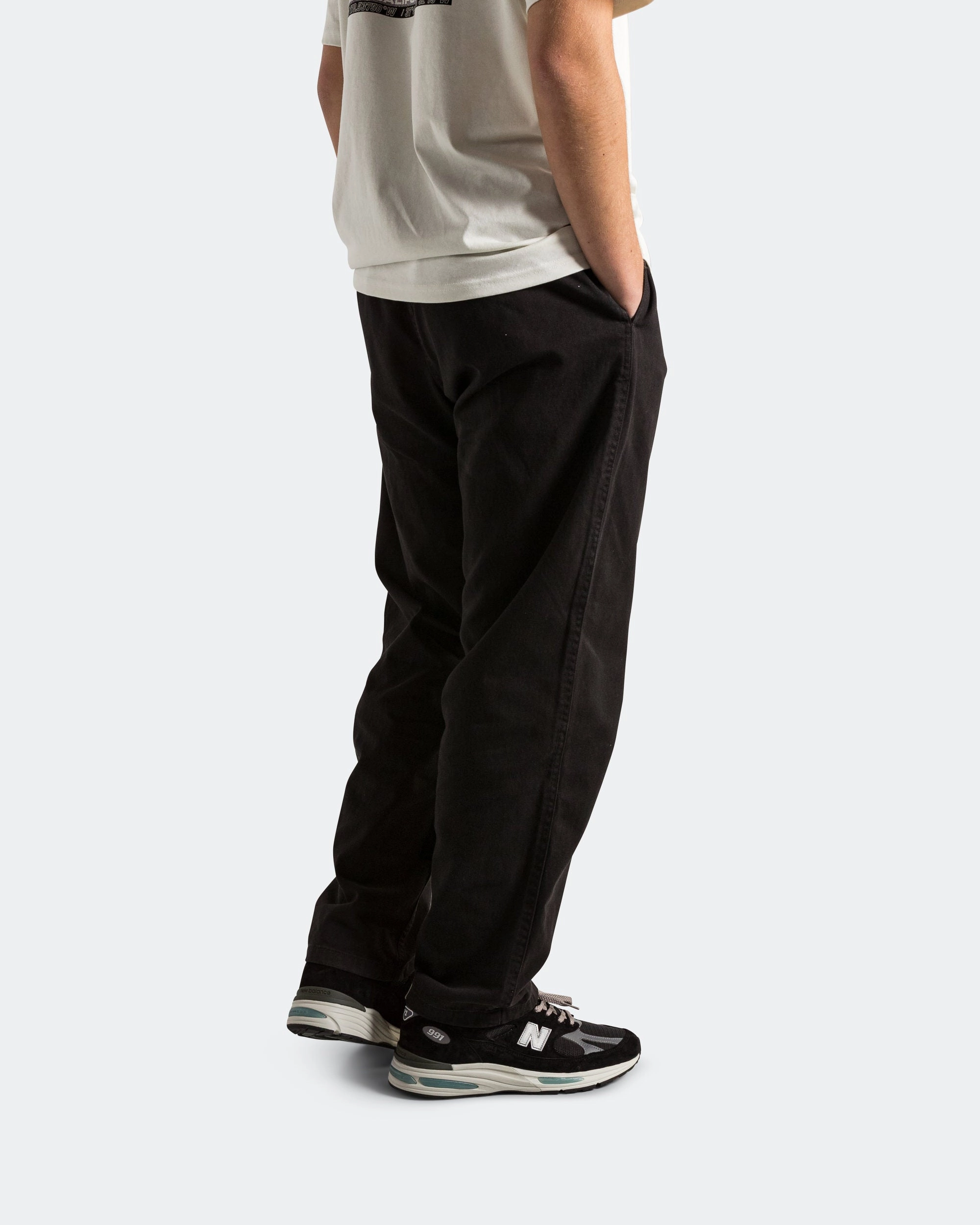 Pocket Reinforcement Classy Fit Gramicci Pant - Black