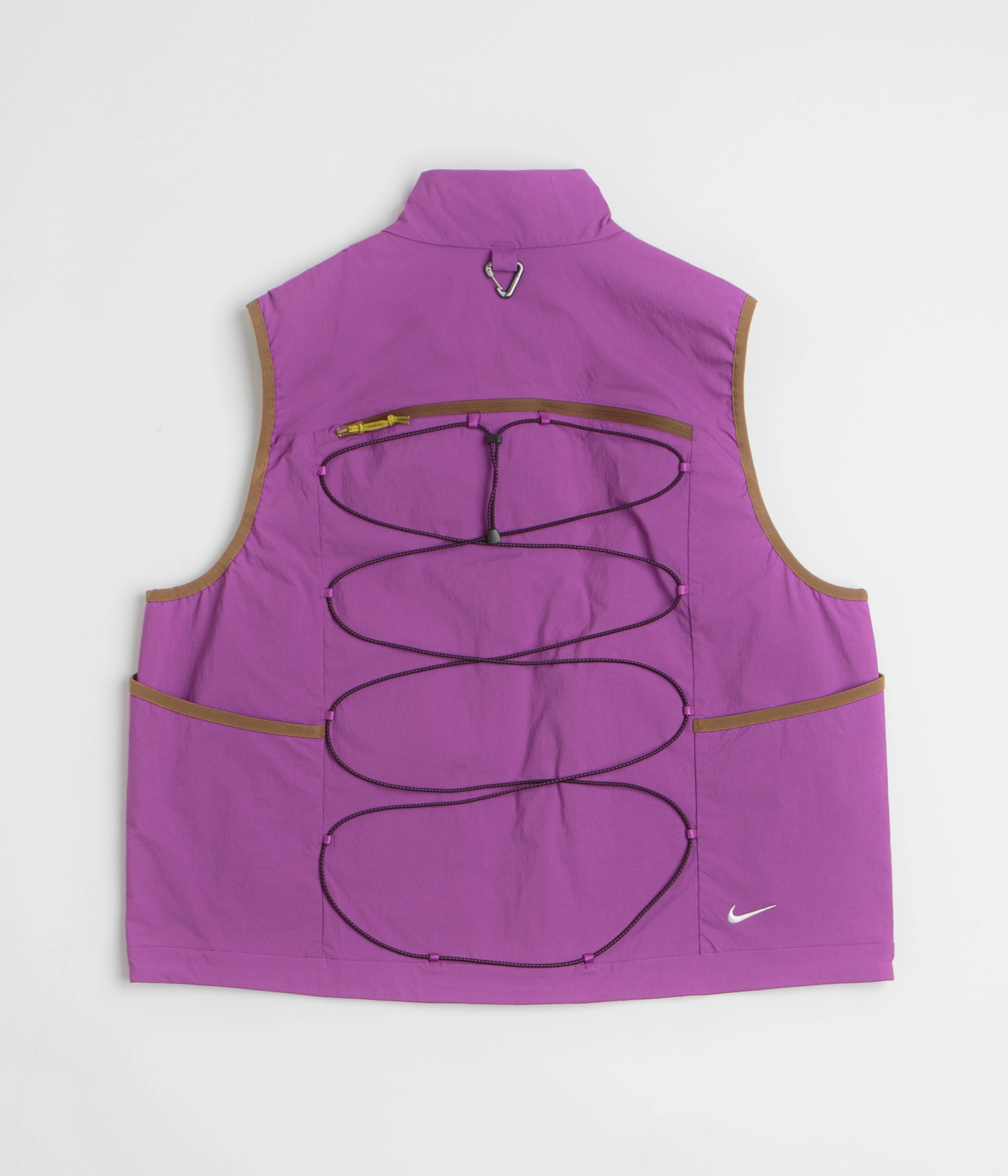 Heavy Duty Nike ACG Death Bloom Vest - Bold Berry / Mosswood Brown / Summit White