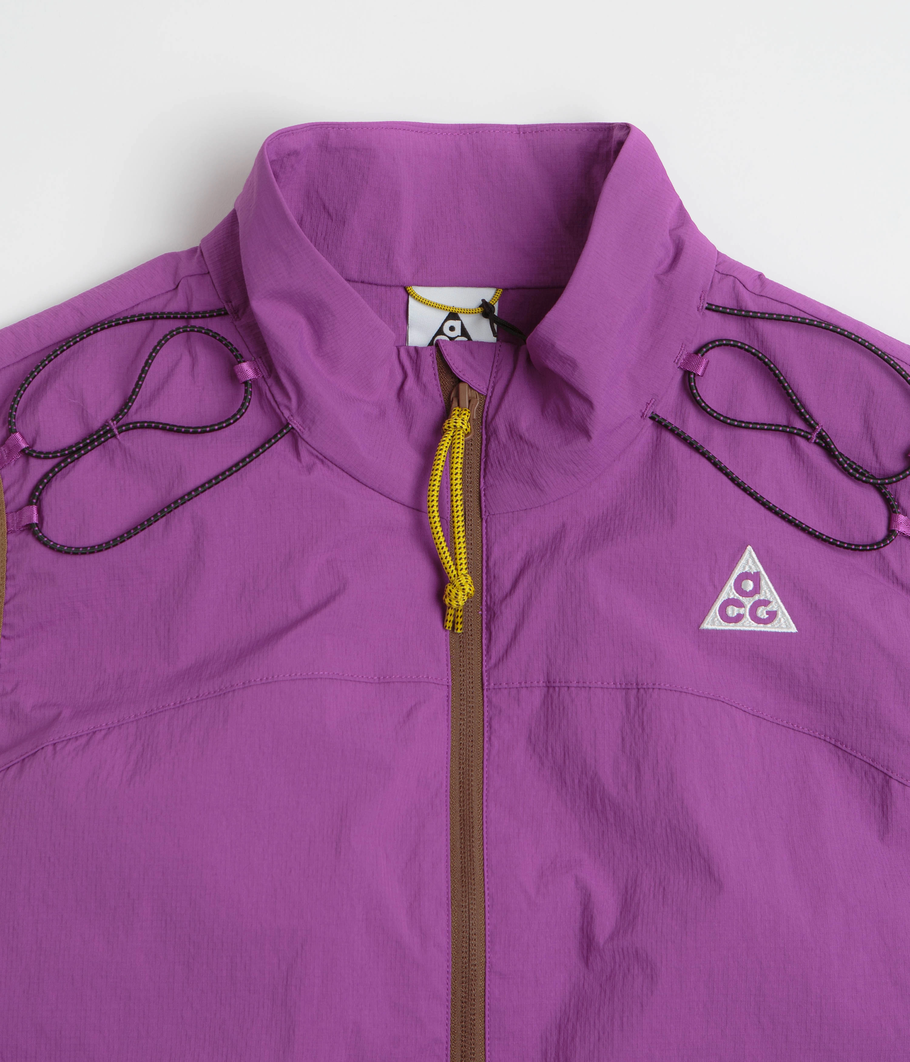 Nike ACG Death Bloom Vest - Bold Berry / Mosswood Brown / Summit White Adventure Look