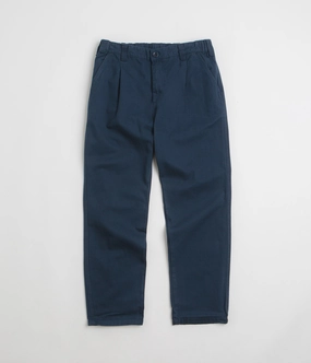 Service Works Drill Waiter Pants - Navy Comfort Design