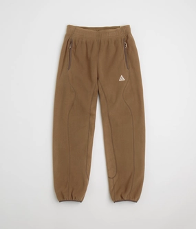 Laser Cut Perforations Modern Fit Nike ACG Wolf Tree Pants - Mosswood Brown / Summit White
