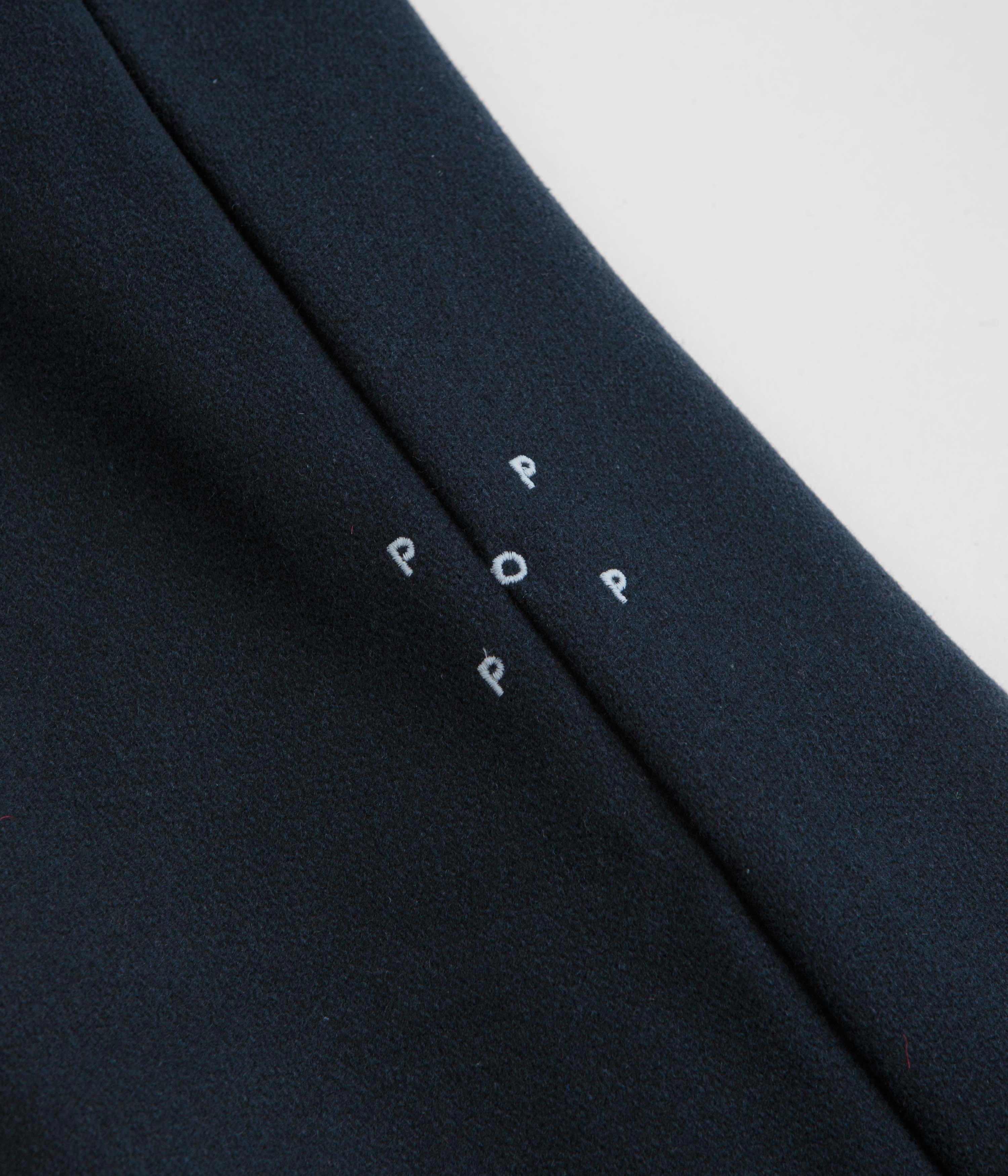 Pop Trading Company Wool Hewitt Suit Pants - Navy Quick Layer Stylish Layers