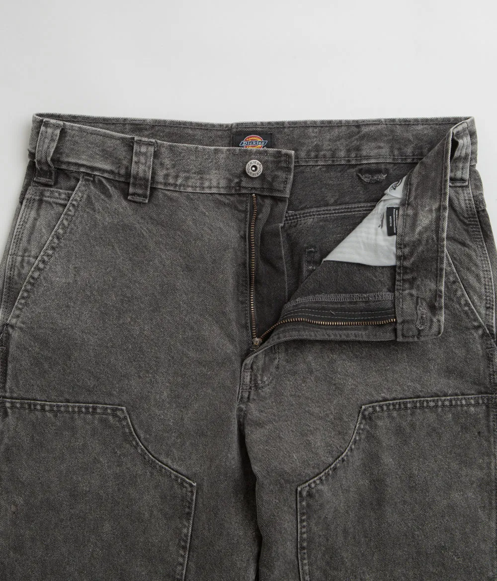 Layer Staple Dickies Madison Double Knee Jeans - Light Grey Wash