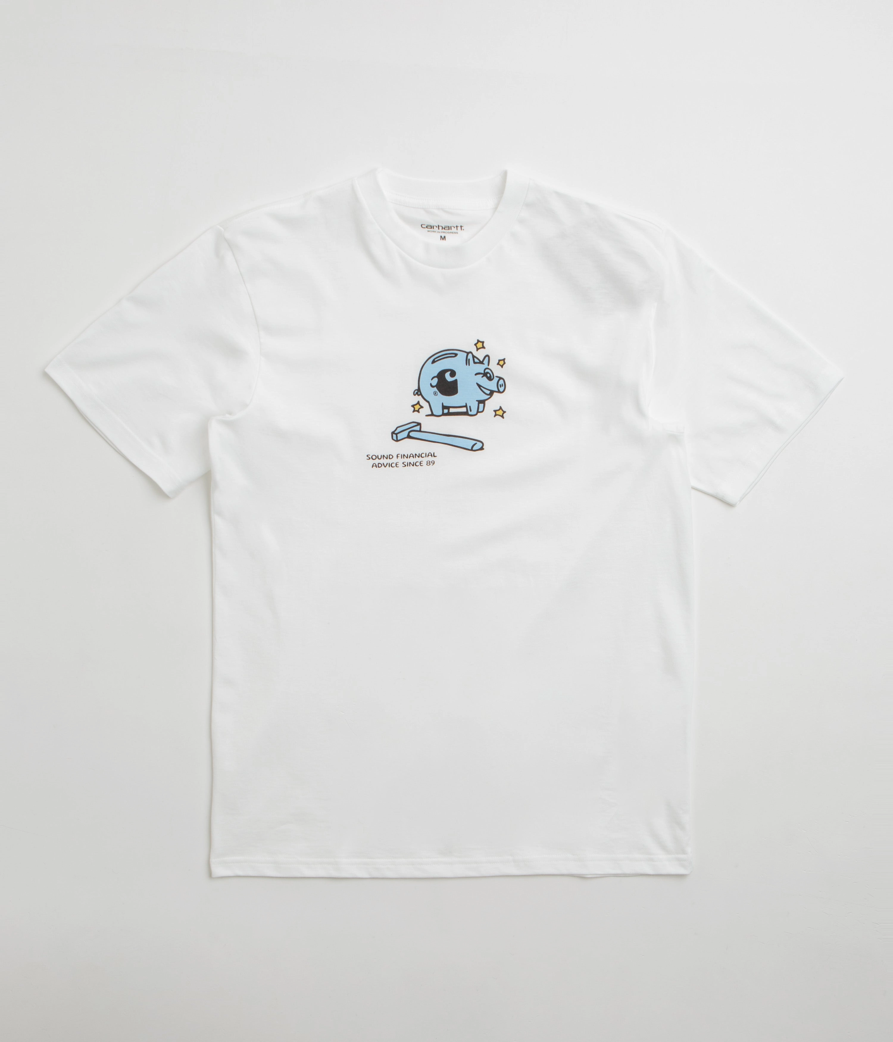 Carhartt Piggybank T-Shirt - White Classic Style Trend Trendy Wear