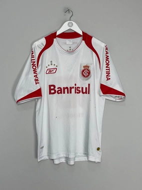 2007/08 INTERNACIONAL #10 AWAY SHIRT (XL) REEBOK streamlined look Energy Comfort