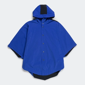 Weatherproof Zipper Seals All Purpose Outerwear Heveanoid Cape - Asics Blue