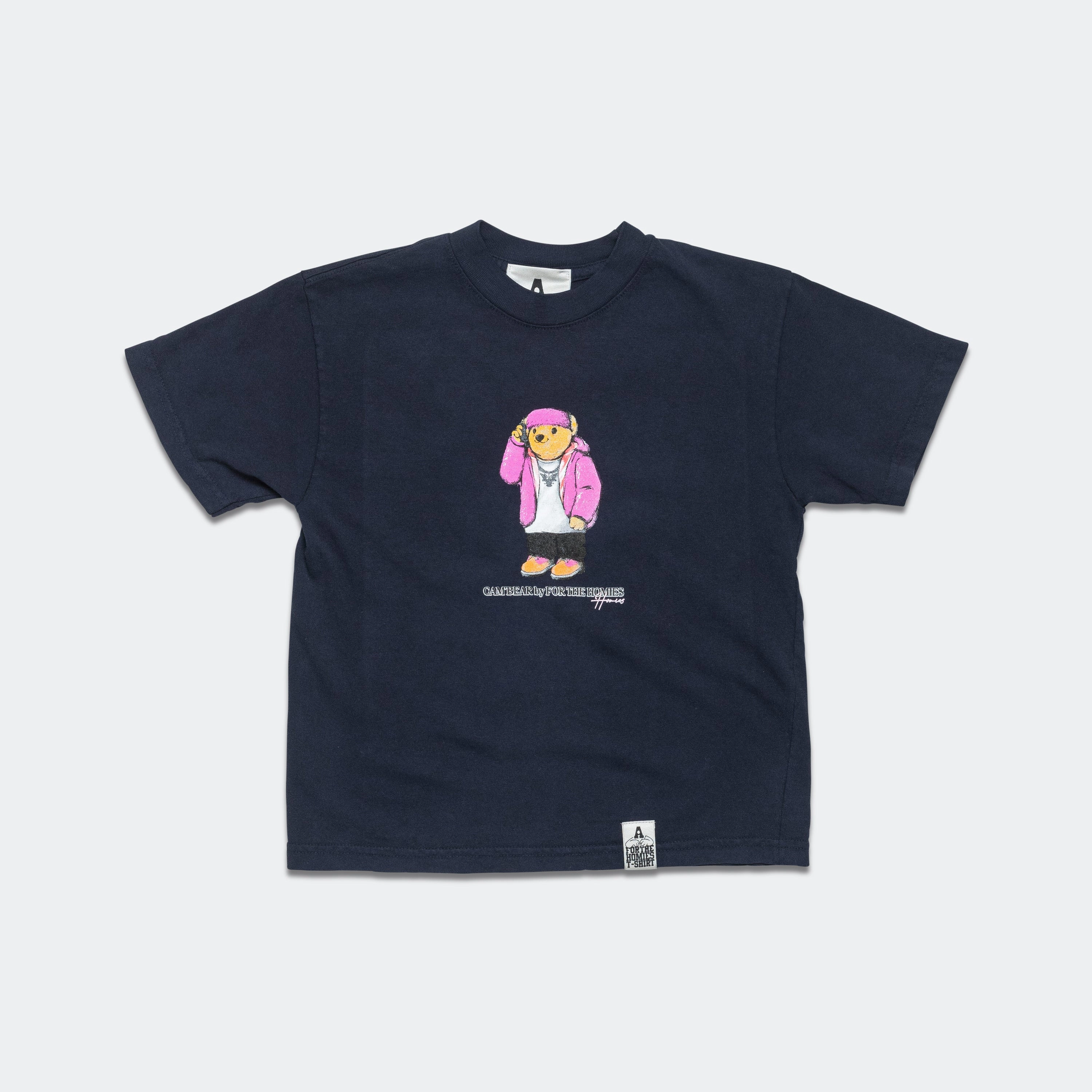 Cam'Bear T-Shirt (Kids) - Navy Fashionable Summer Comfort