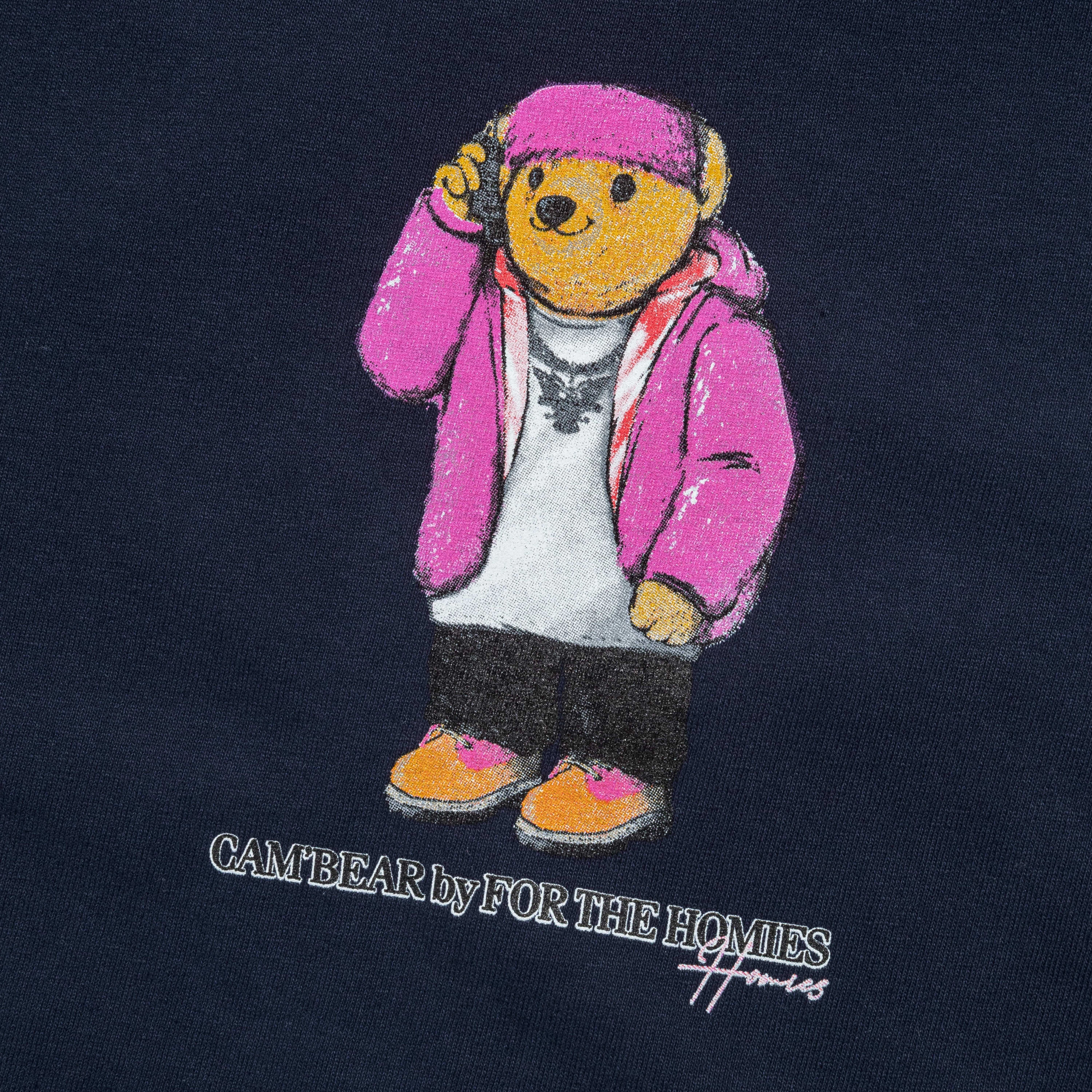 Chic Design Essential Piece Cam'Bear T-Shirt (Kids) - Navy