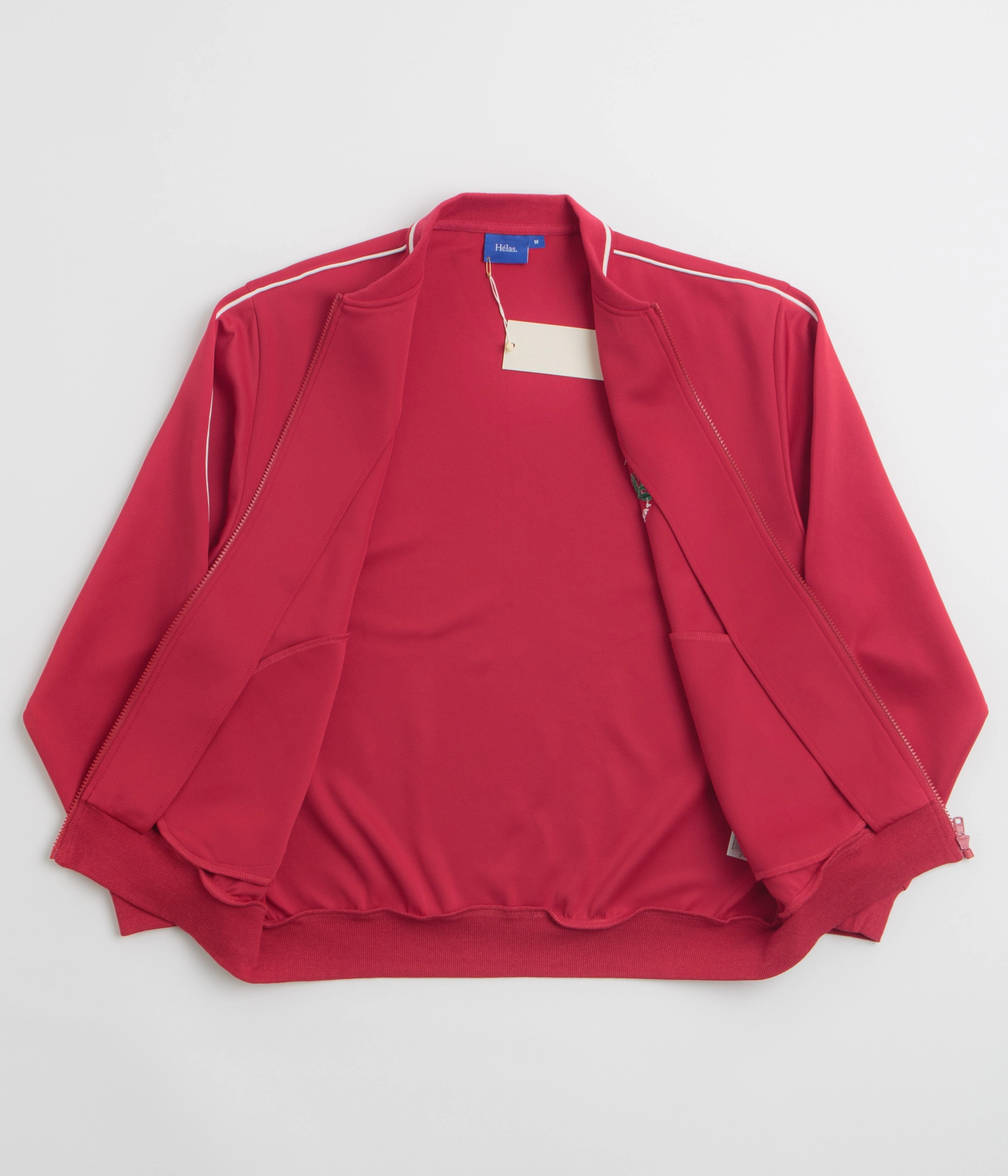 Helas La Marque Tracksuit Jacket - Burgundy Hood Included