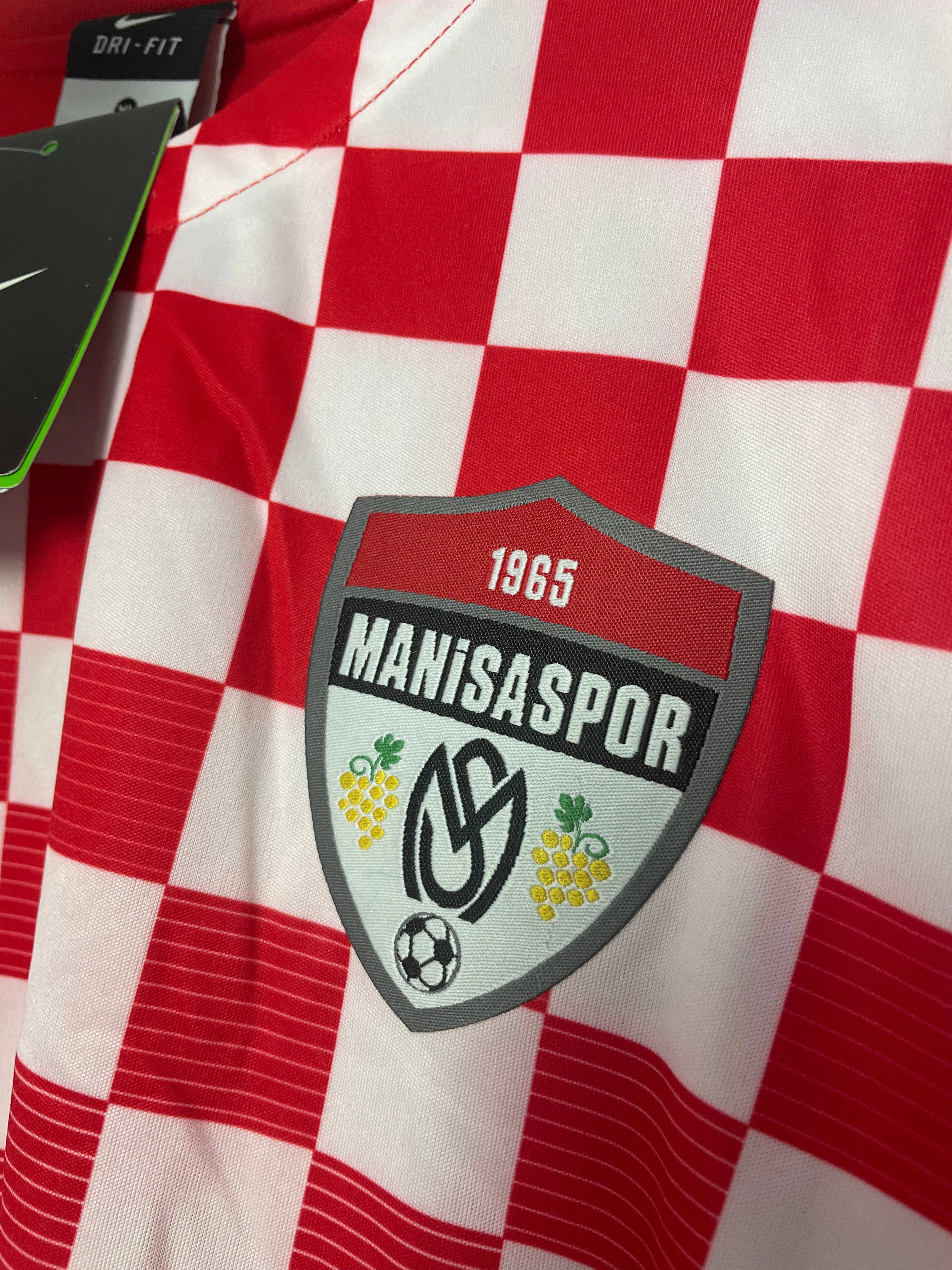 2016/17 Manisaspor *BNWT* Away Shirt (Multiple Sizes) Nike Circular Knit Body Mapping Brushed Interior