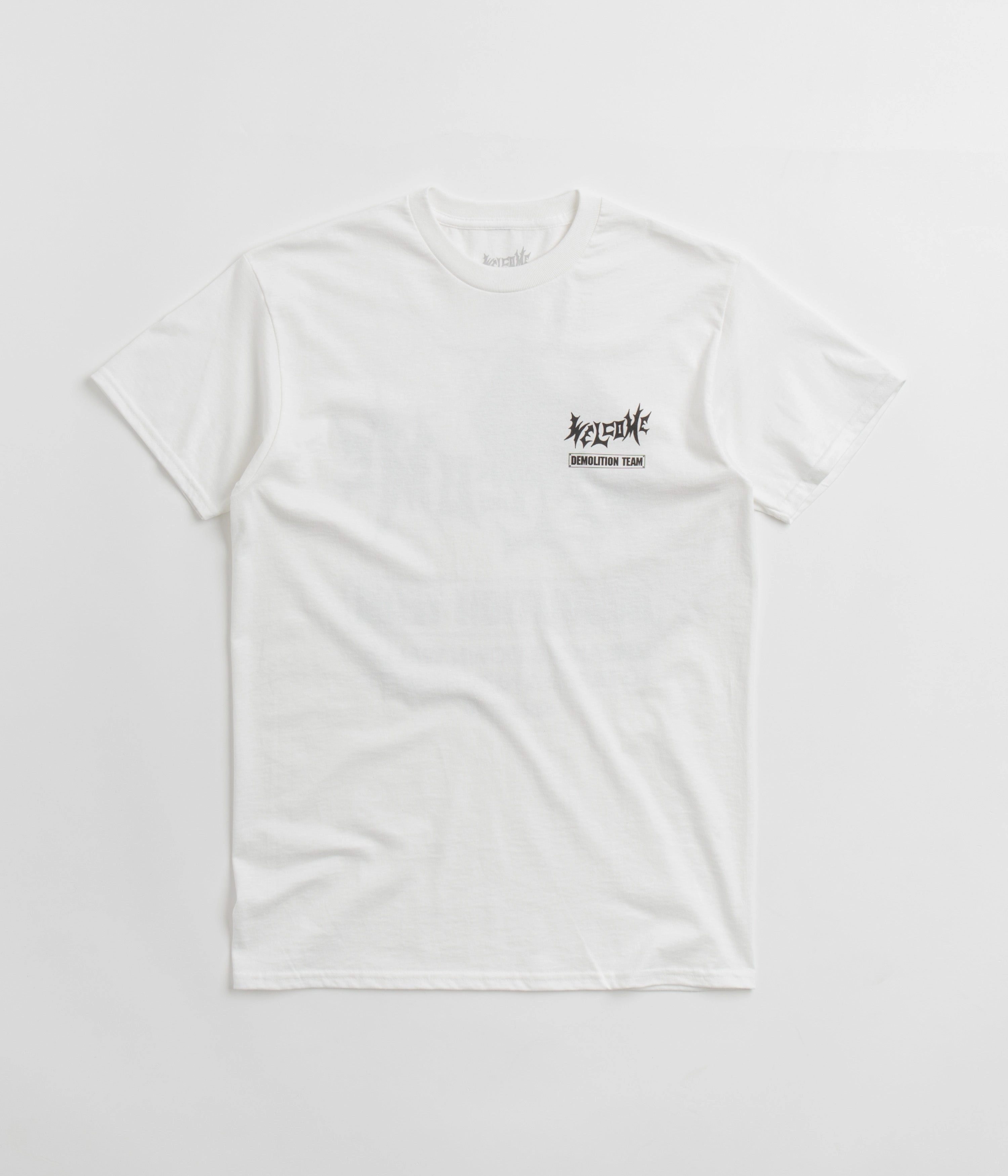 Classic Fit Best Seller Welcome Demolition T-Shirt - White