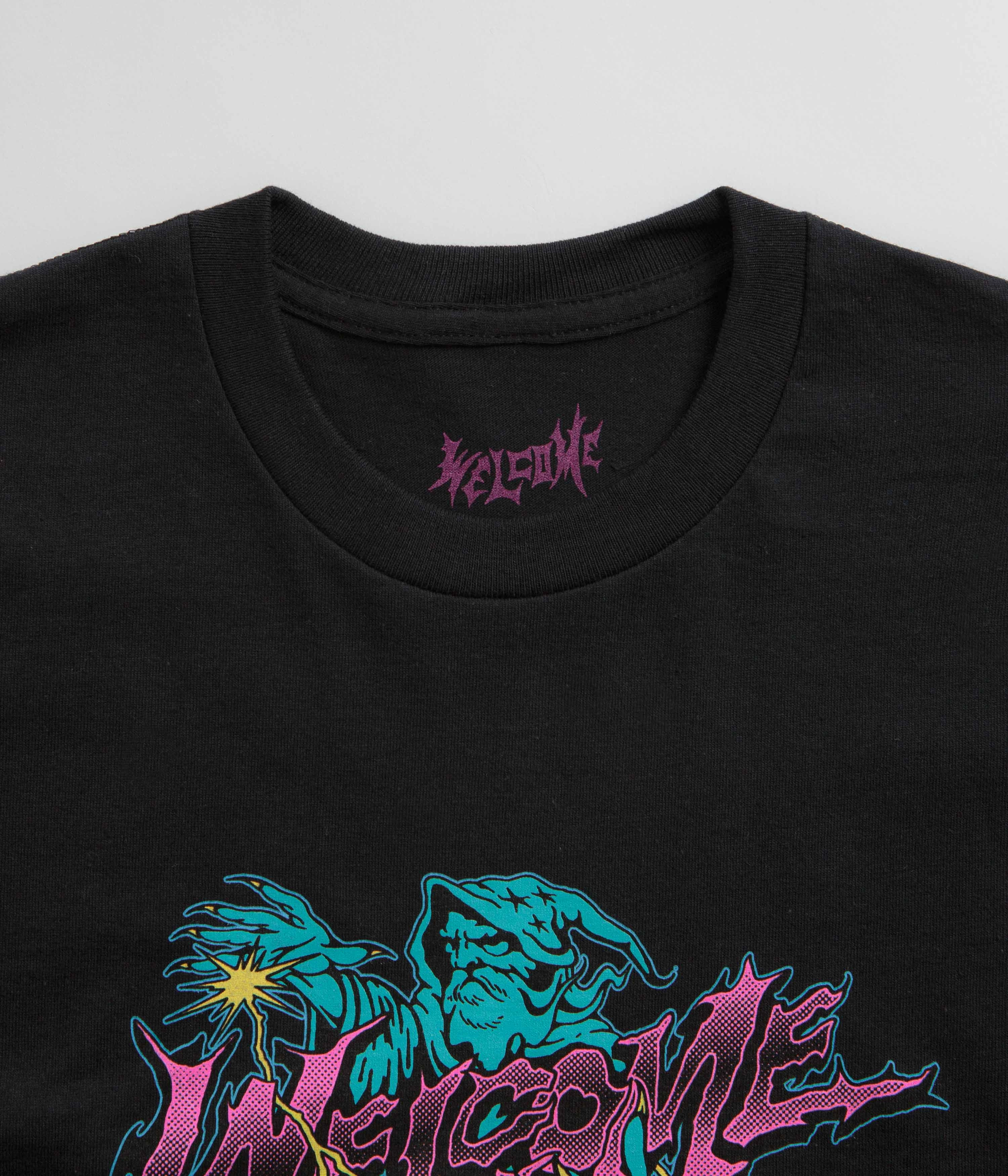 Comfortable clothing Welcome Magnetic T-Shirt - Black