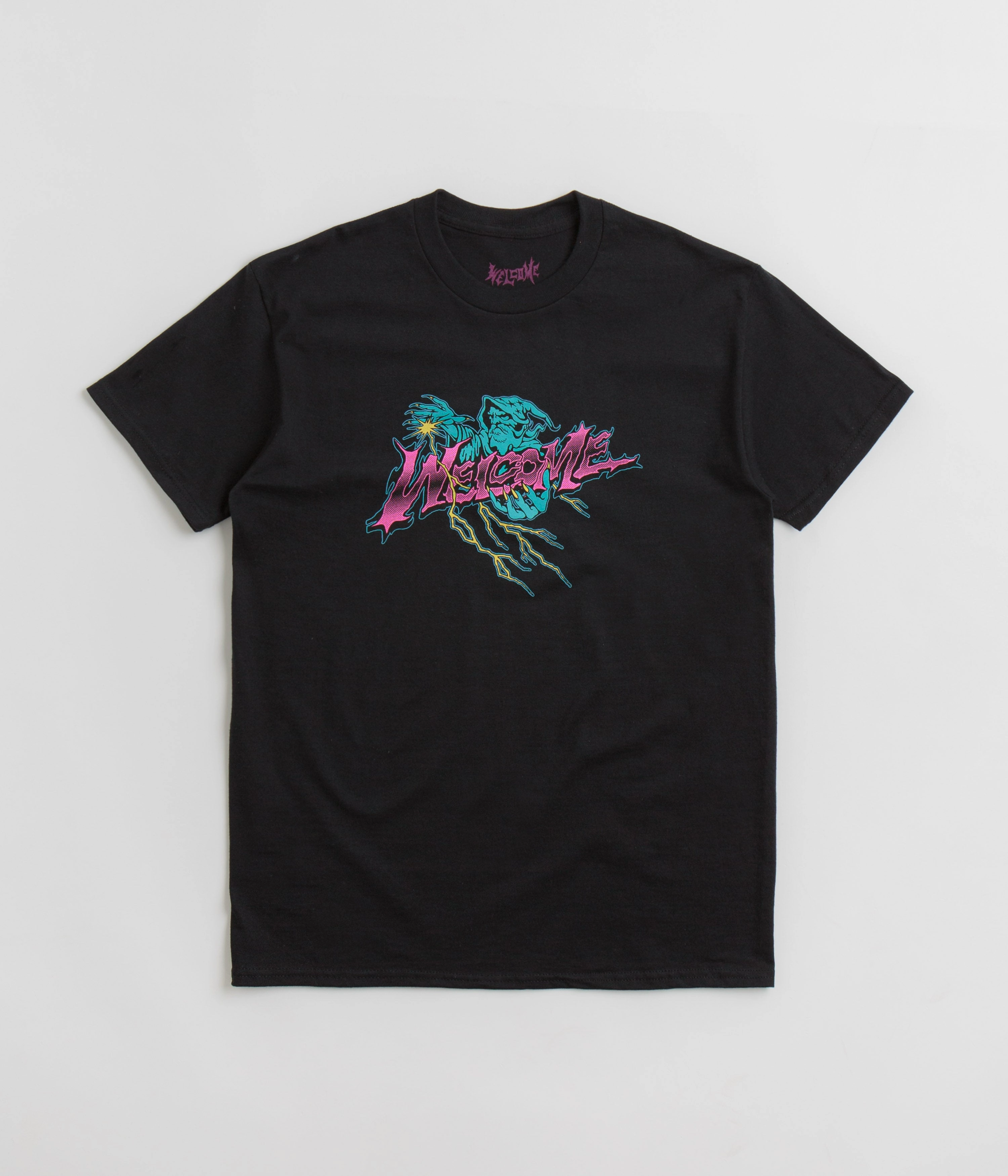 Welcome Magnetic T-Shirt - Black Cozy and Light