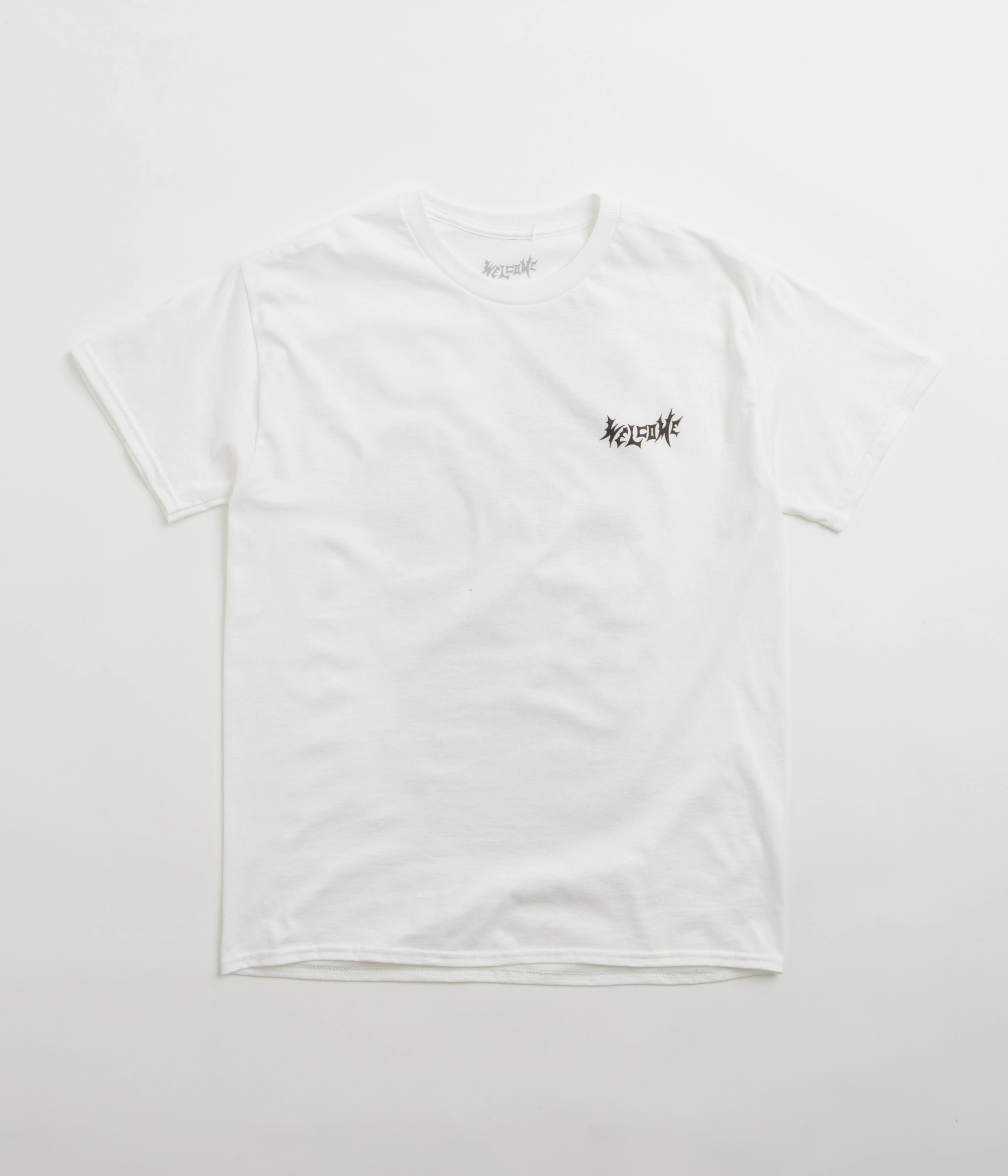 Chic Style Trend Welcome Unchained T-Shirt - White