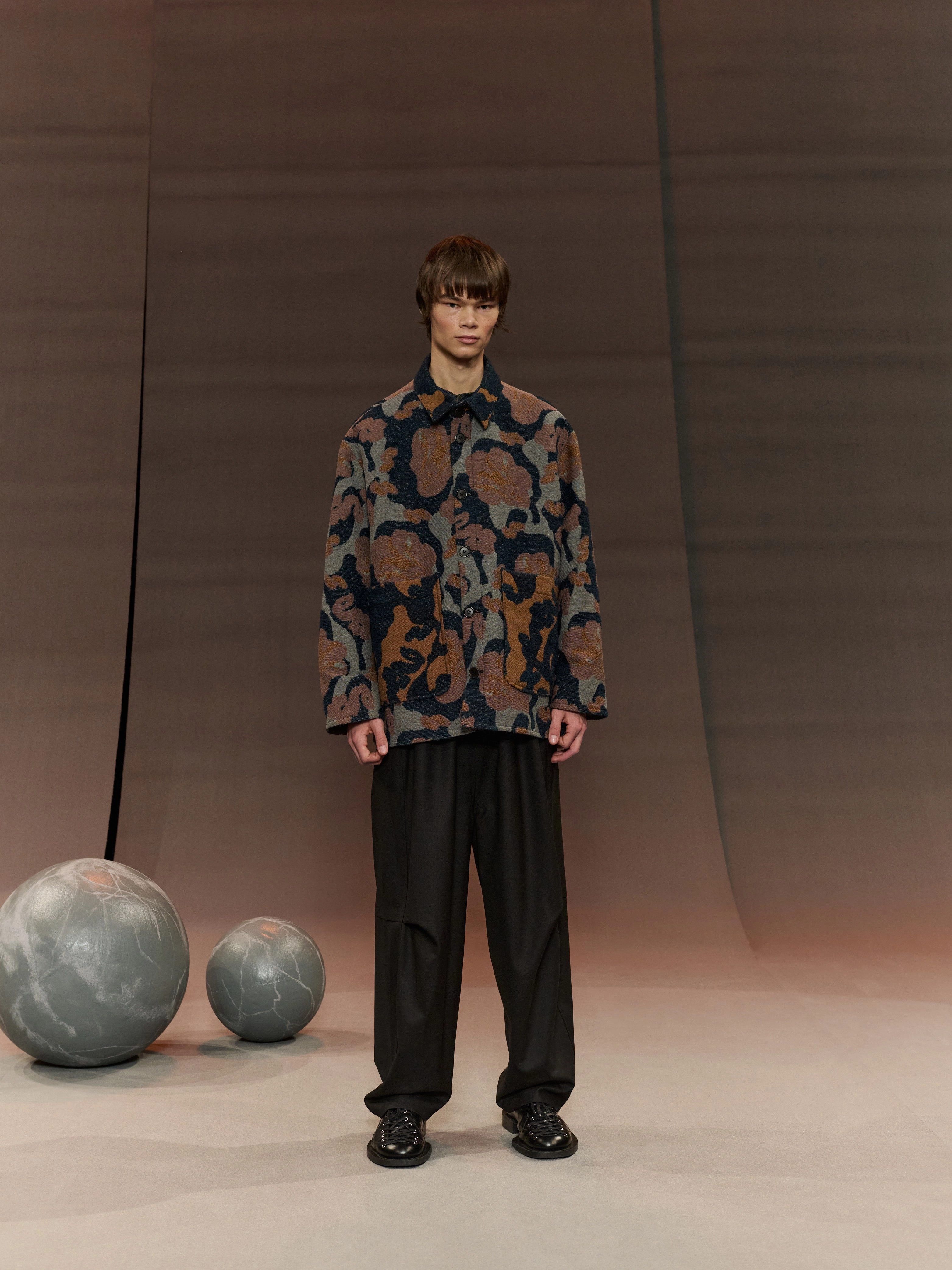 Durable Quality File Wheel Jacket - Goat Navy