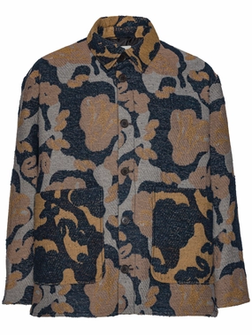 Wheel Jacket - Goat Navy Polyester