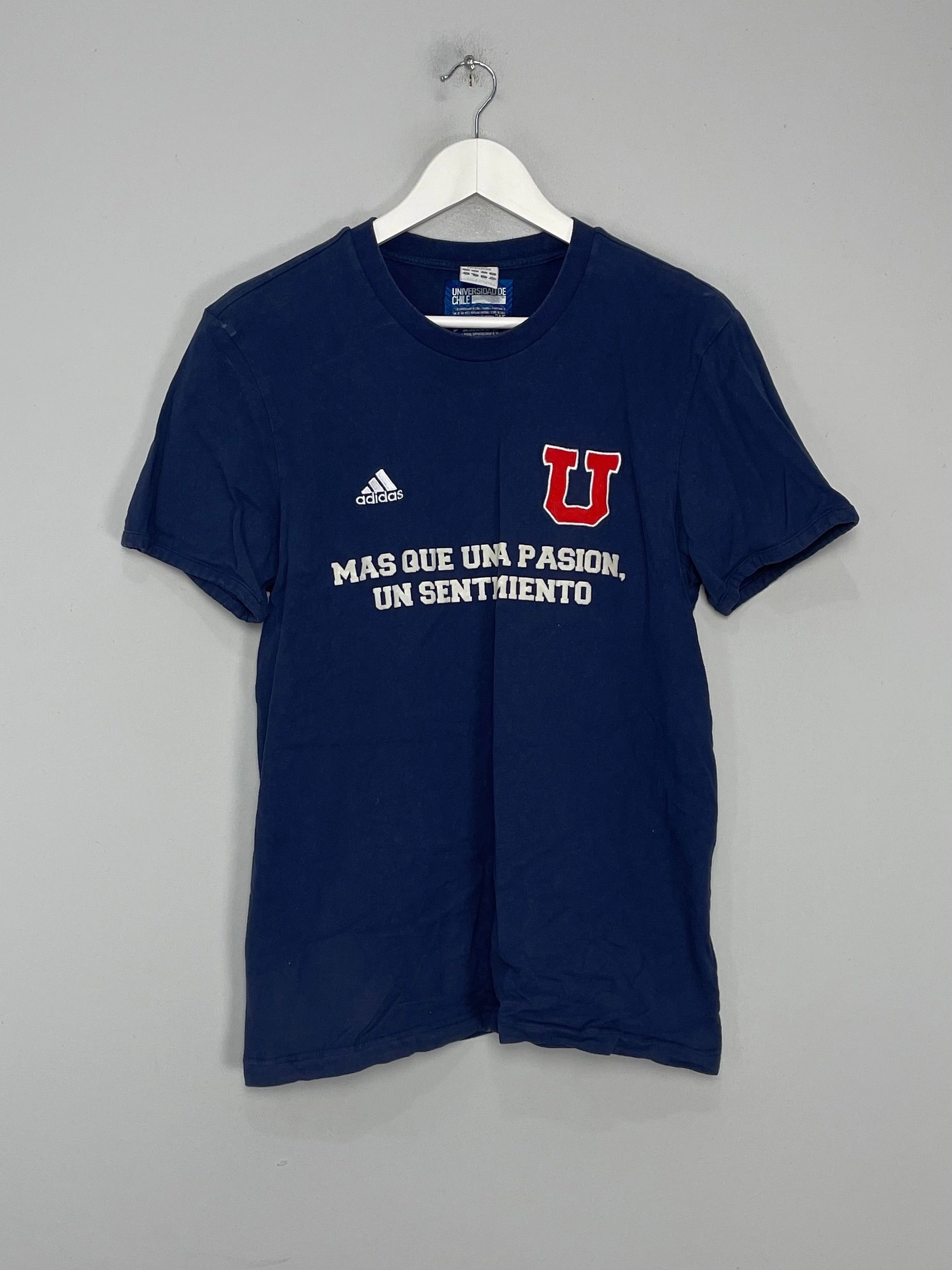 2009/10 UNIVERSIDAD DE CHILE T-SHIRT (L) ADIDAS Thermoregulating Lining Reinforced Shoulder Structure
