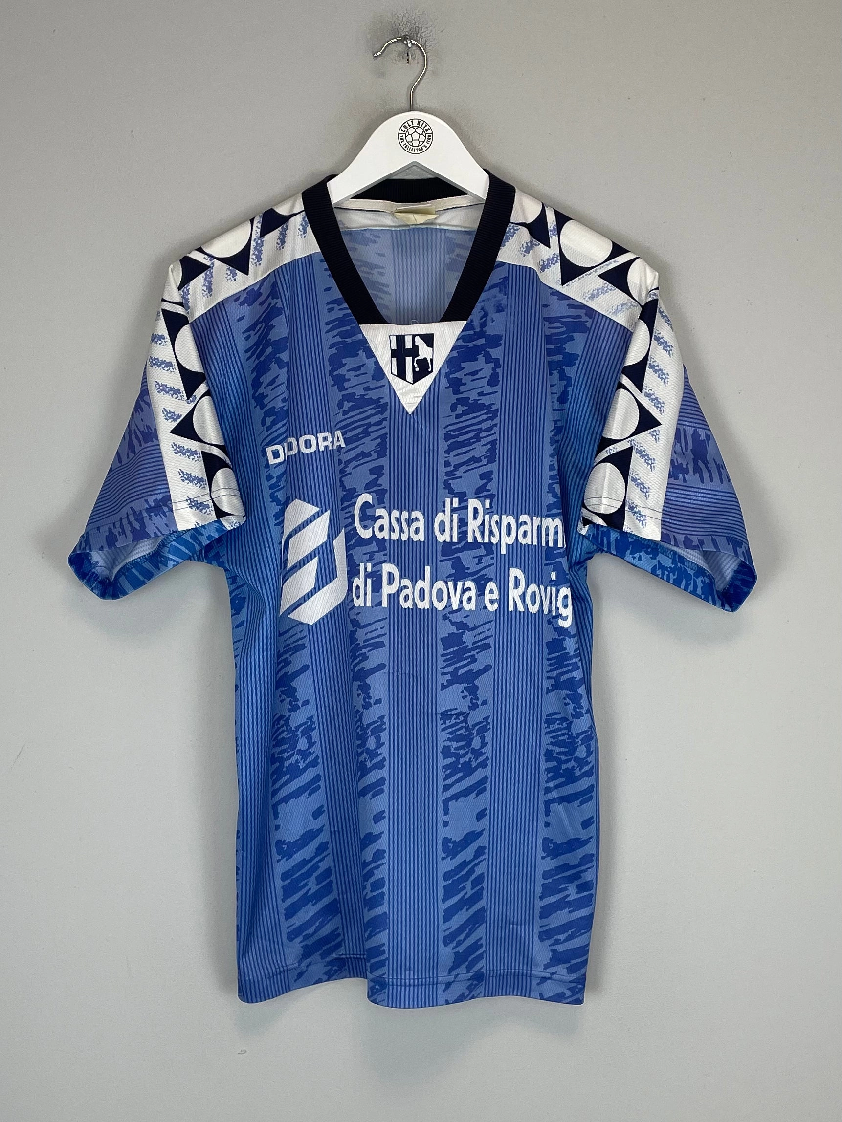 1994/95 PADOVA TRAINING SHIRT (S) DIADORA Performance Ready Tagless Labeling