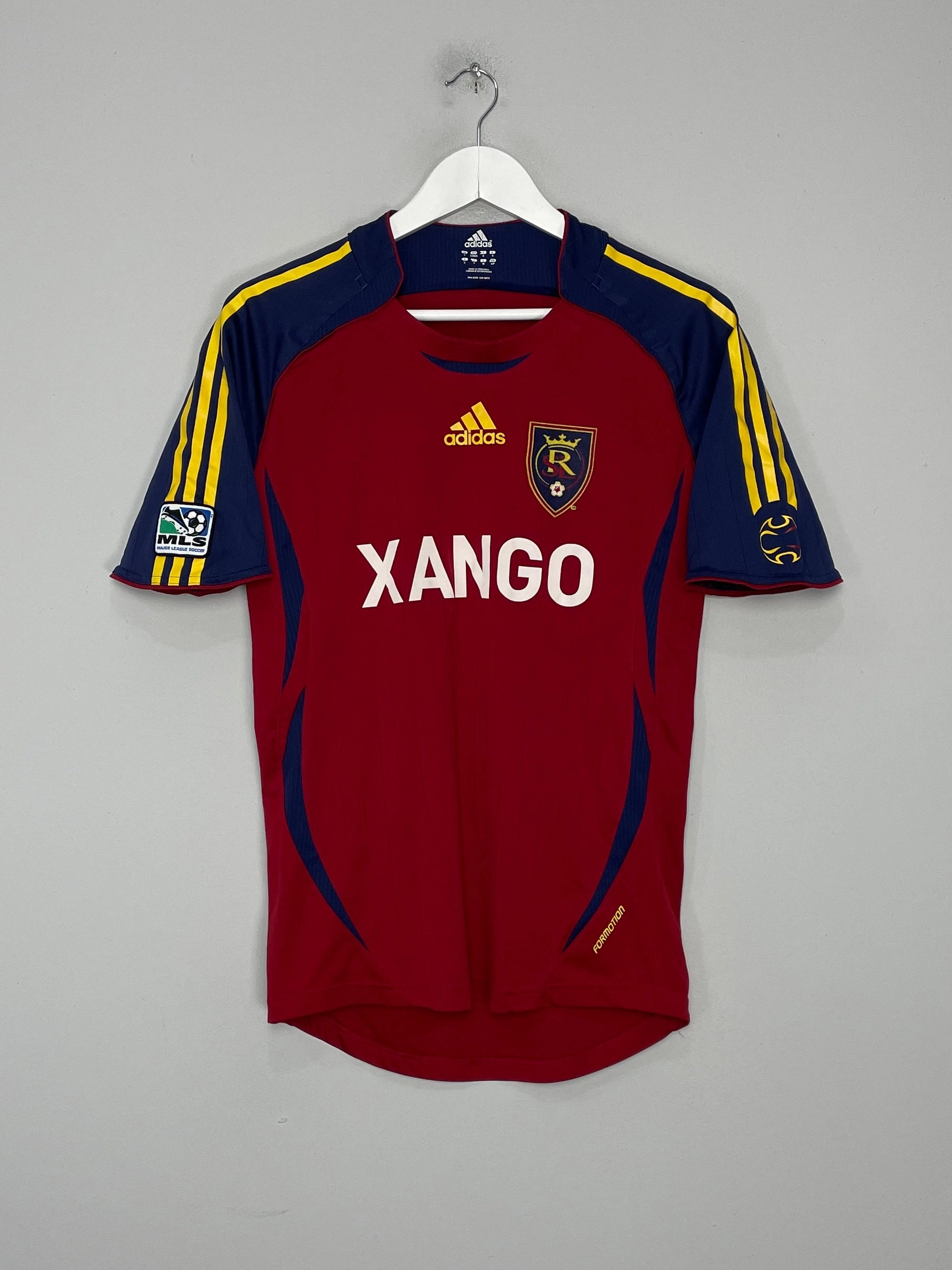 Layer Friendly Ventilation Mesh Panel 2006/07 REAL SALT LAKE *PLAYER ISSUE* HOME SHIRT (S) ADIDAS