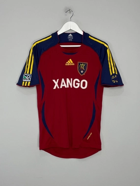 Layer Friendly Ventilation Mesh Panel 2006/07 REAL SALT LAKE *PLAYER ISSUE* HOME SHIRT (S) ADIDAS