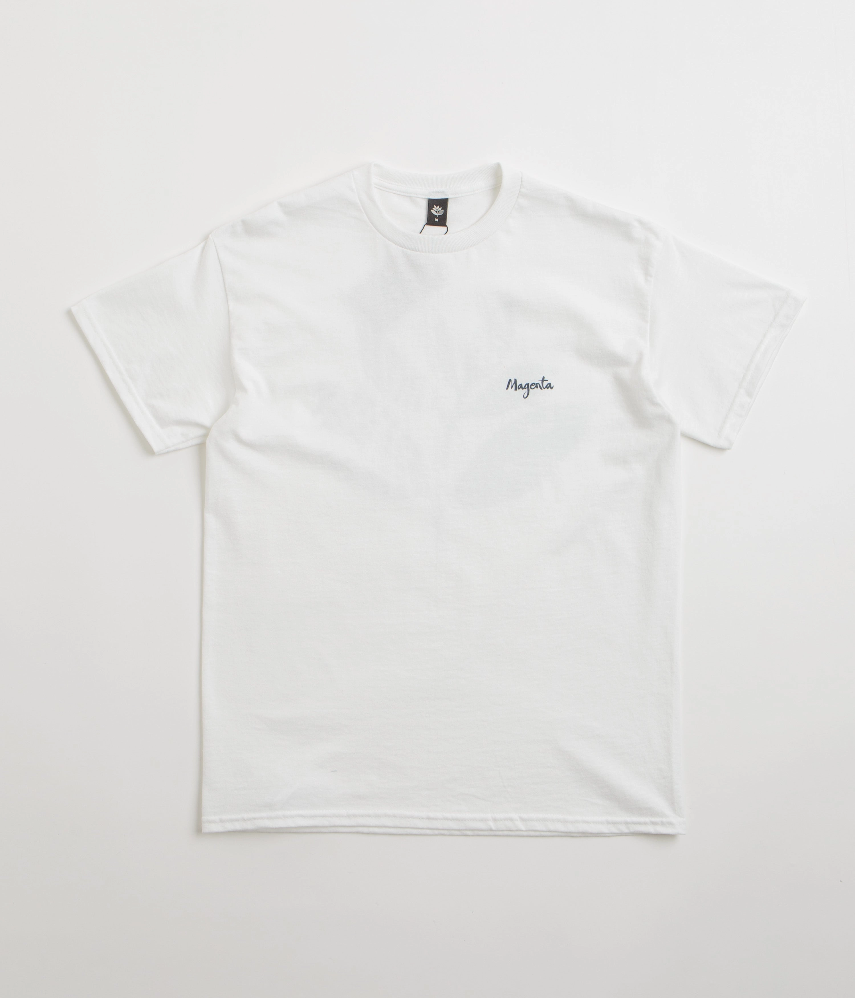 MultipurposeCuffs Office Wear Magenta Femme T-Shirt - White