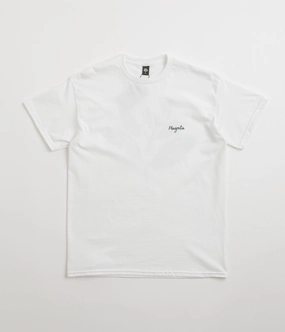 MultipurposeCuffs Office Wear Magenta Femme T-Shirt - White