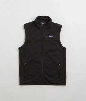Patagonia Better Sweater Vest - Black Backcountry Gear