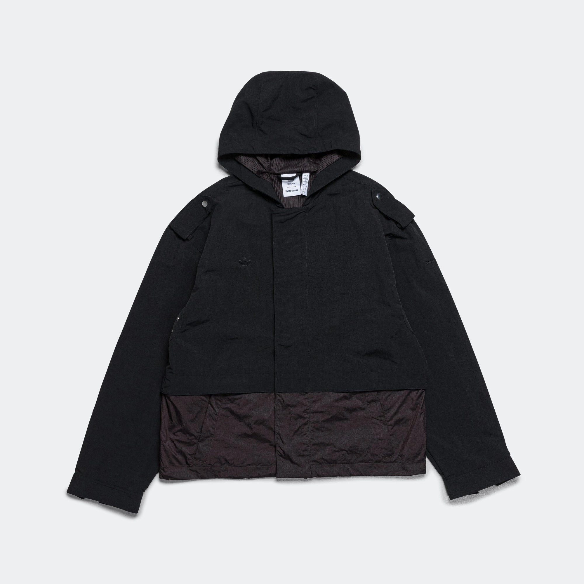 Durable Stitching Nylon Jacket x Wales Bonner - Black