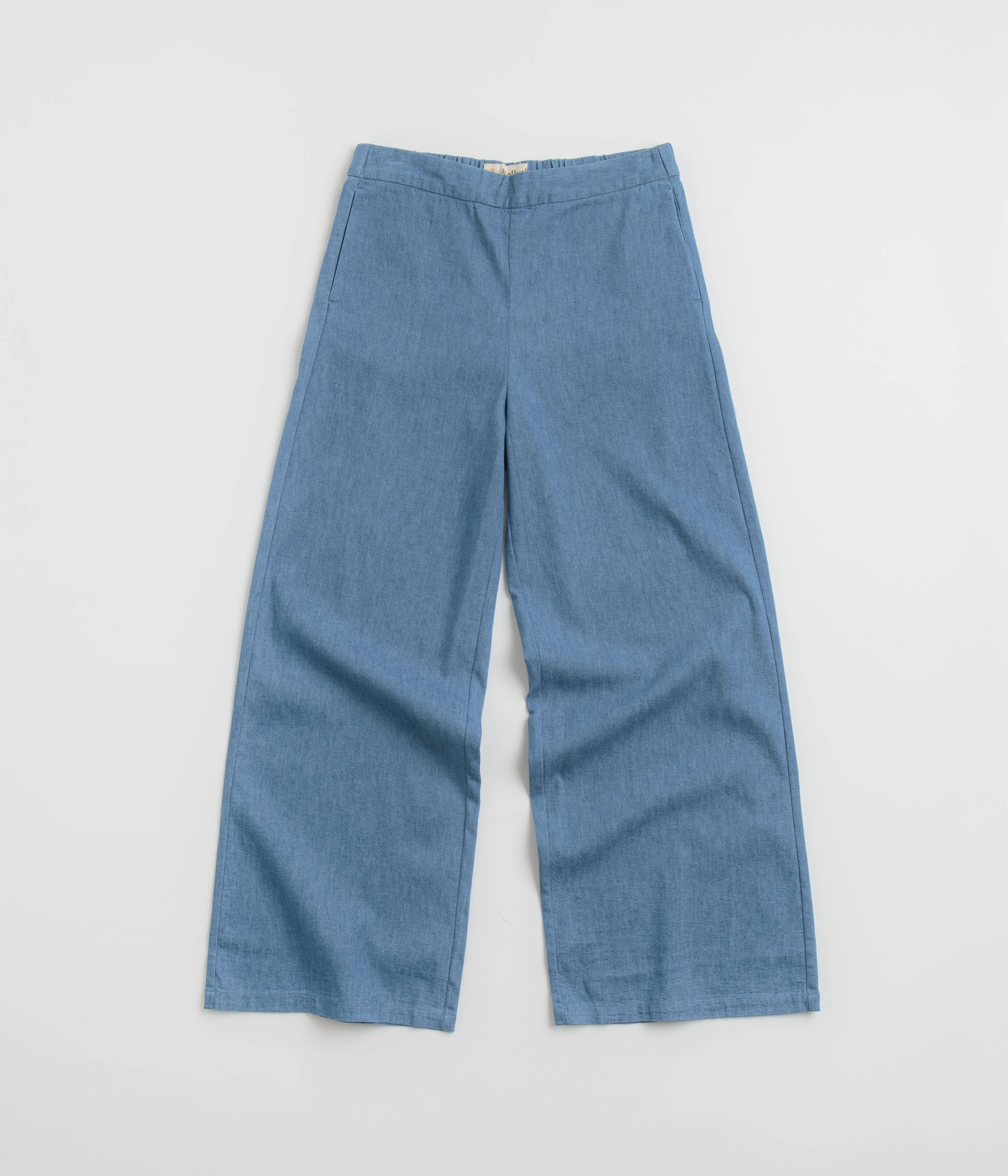Mollusk Womens Drift Pants - Denim Chambray Flexible Seam Outdoor Layer