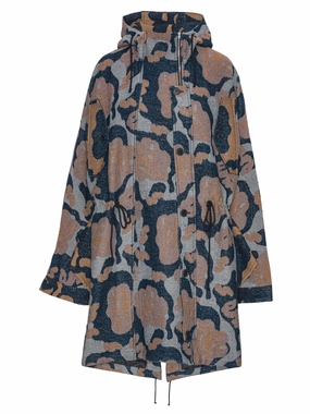 Rain Friendly Strategy Wing Parka - Goat Navy