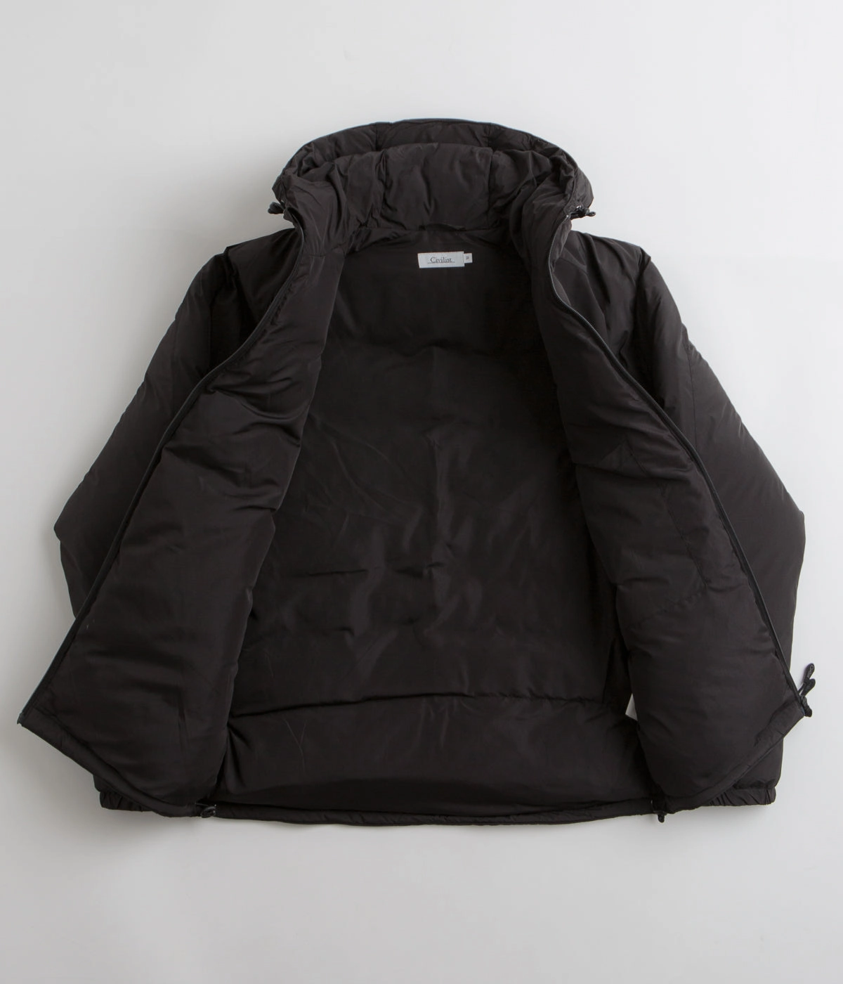Civilist Tech Puffer Jacket - Black Learn Flexible Fit
