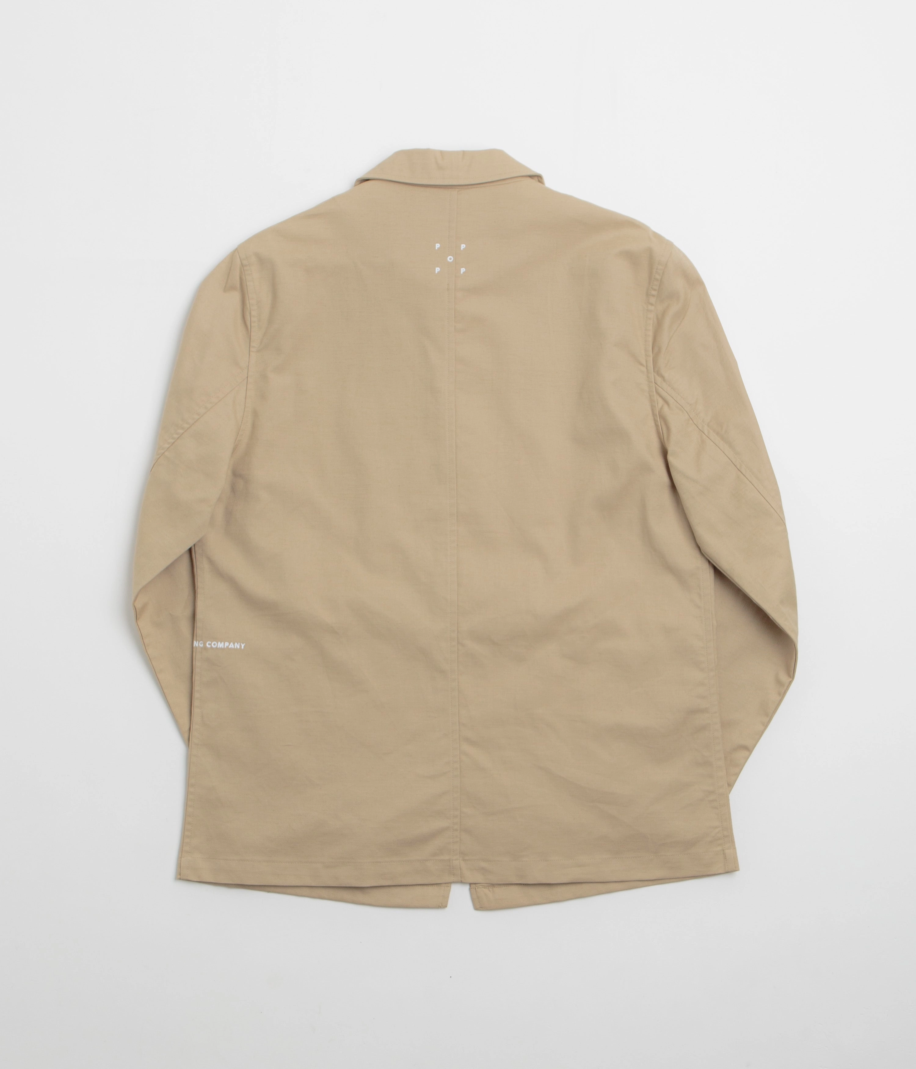 Pop Trading Company Hewitt Suit Jacket - White Pepper Relax