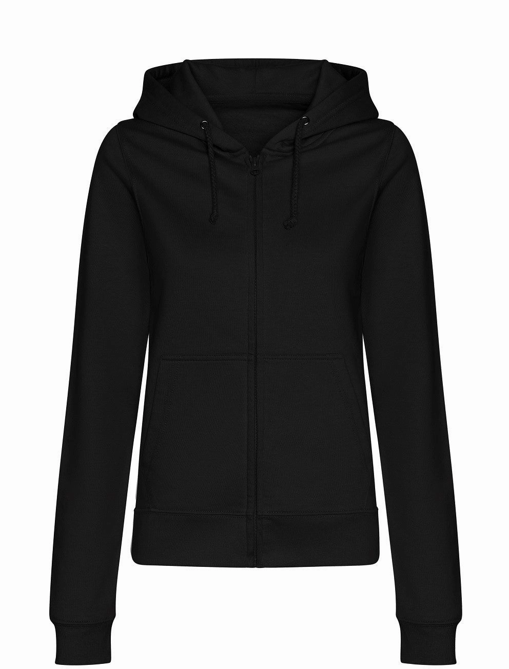 Women's College Zoodie | DEEP BLACK Durable Yarn