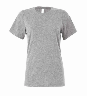 Women's Relaxed Fit Jersey Short Sleeve Tee | ATHLETIC HEATHER Long sleeved warmth