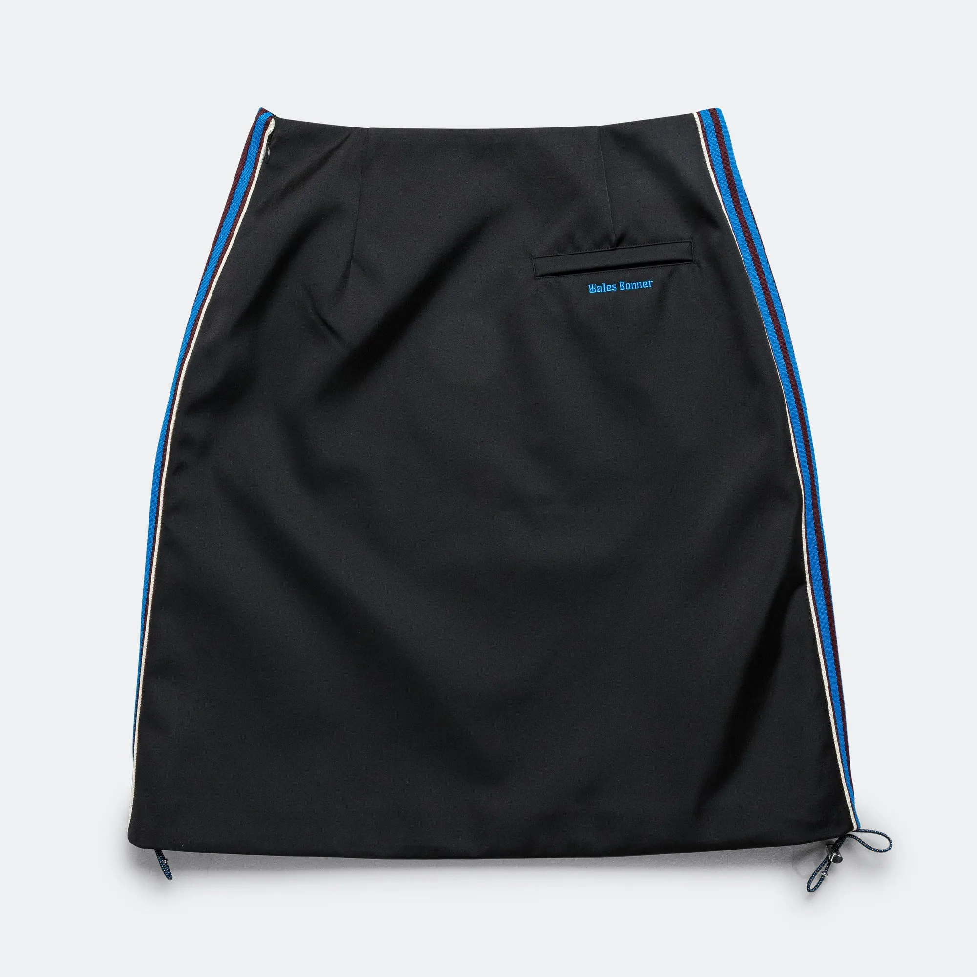 comfortable attire Womens Satin Skirt x Wales Bonner - Black