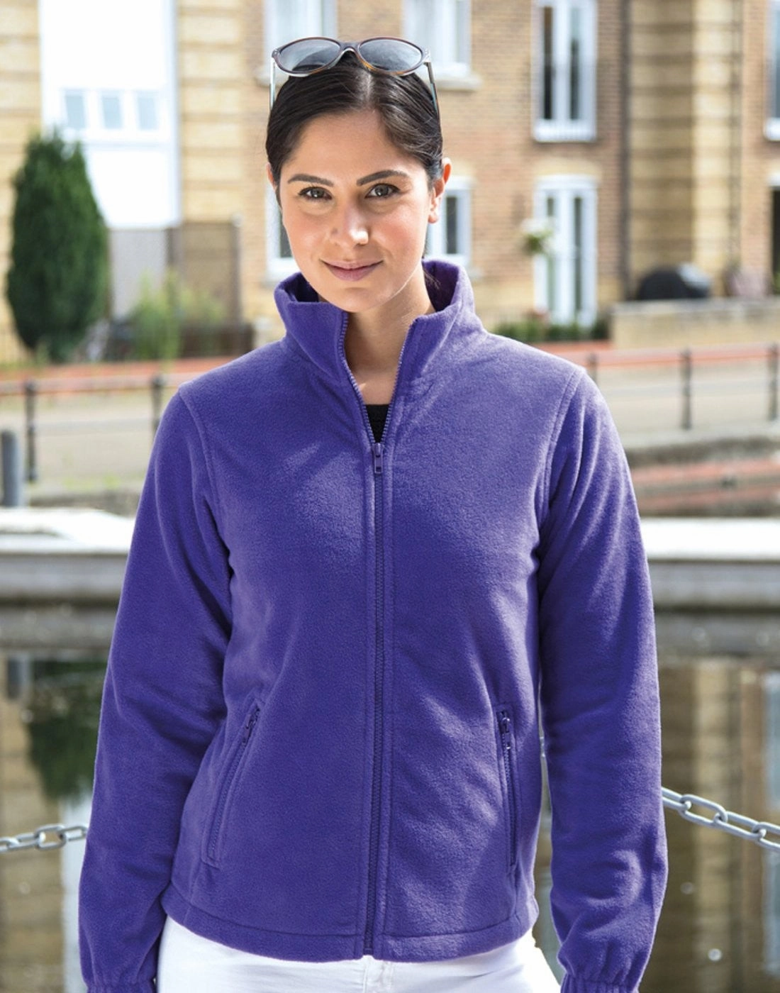 Everyday Wear Womens Fashion Fit Outdoor Fleece | BLACK