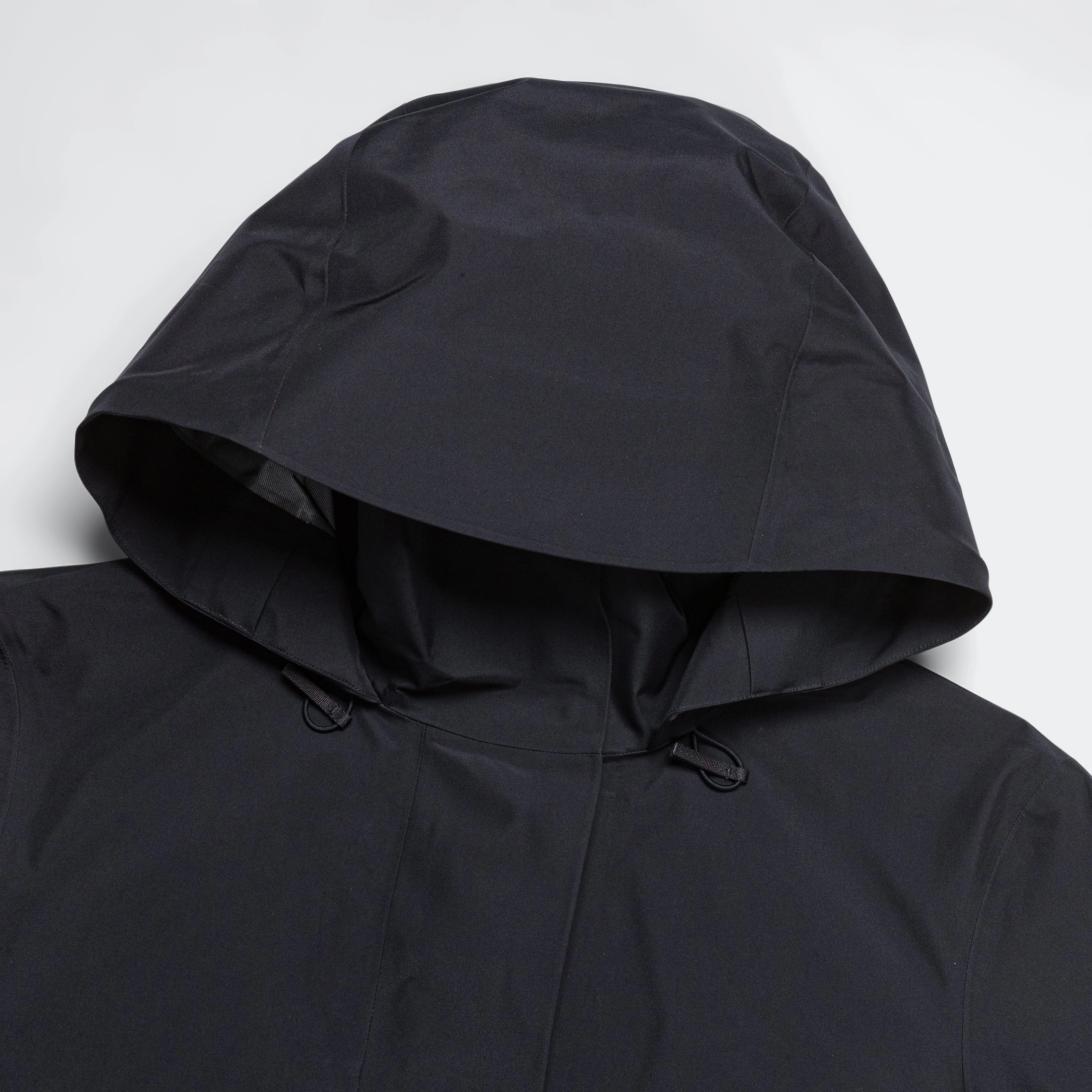 Womens Ifora Coat - Black Soft Fleece Lining High Tensile Reinforcement