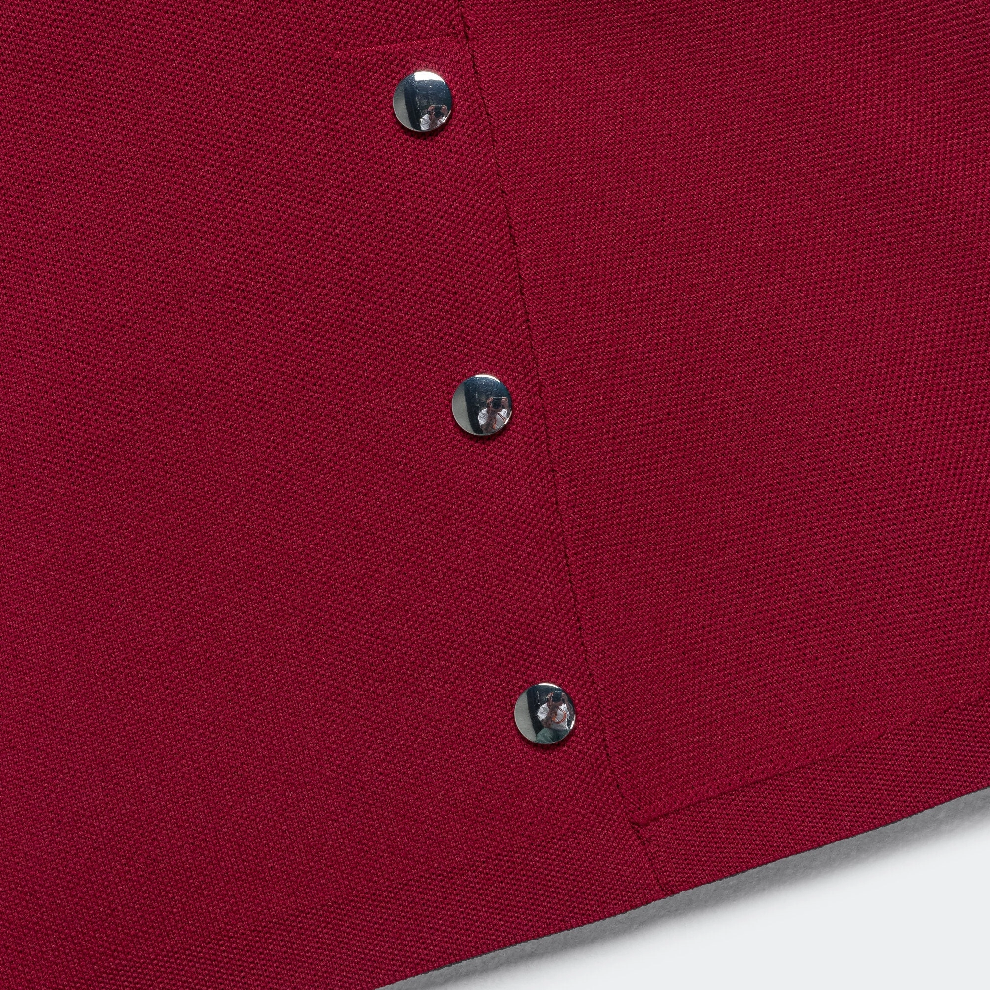 Tapered ankle Womens Knit Skirt x Wales Bonner - Core Burgundy