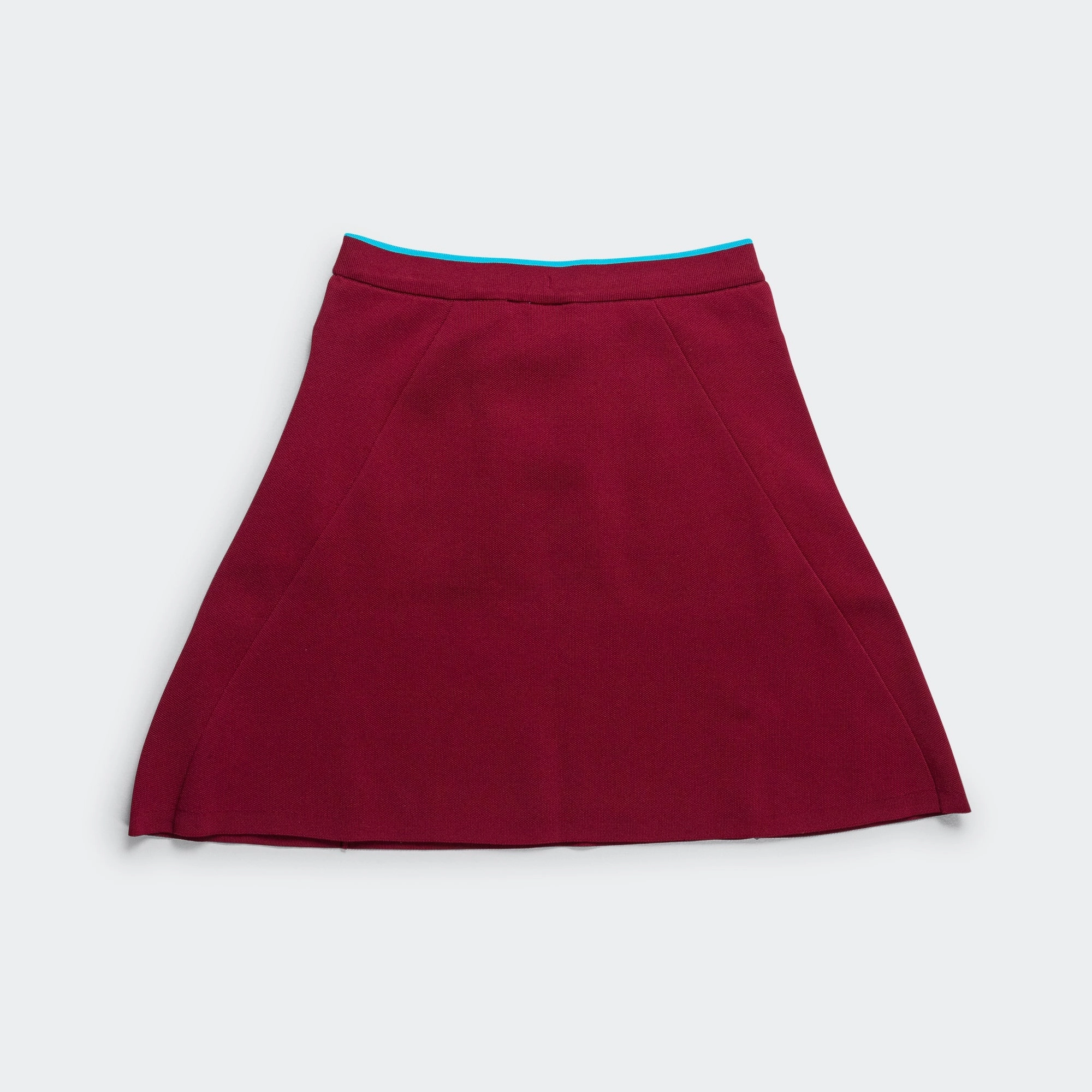 Womens Knit Skirt x Wales Bonner - Core Burgundy Smart Layer