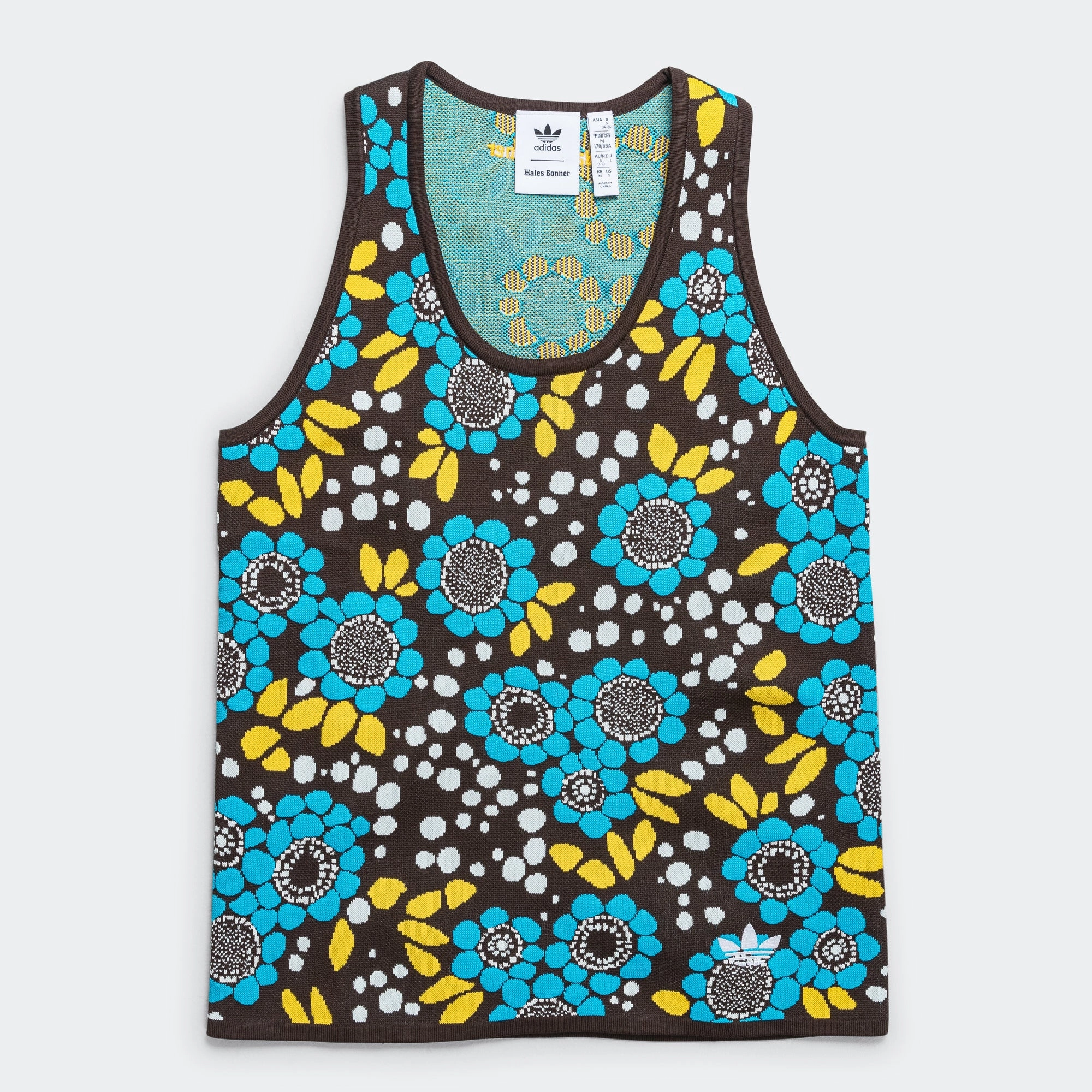 Womens Knit Vest x Wales Bonner - Multi NonChafing Seam Placement Anti Pill Fabric Tech