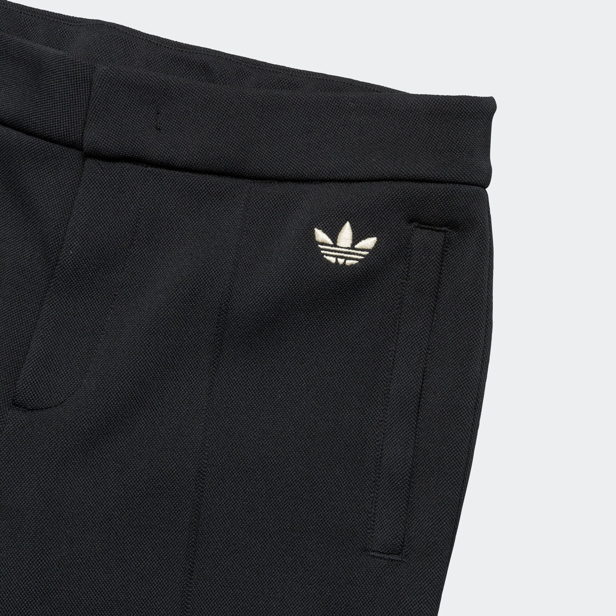 High-waisted fit Bi Stretch Fabric Womens Pique Track Pant x Wales Bonner - Black