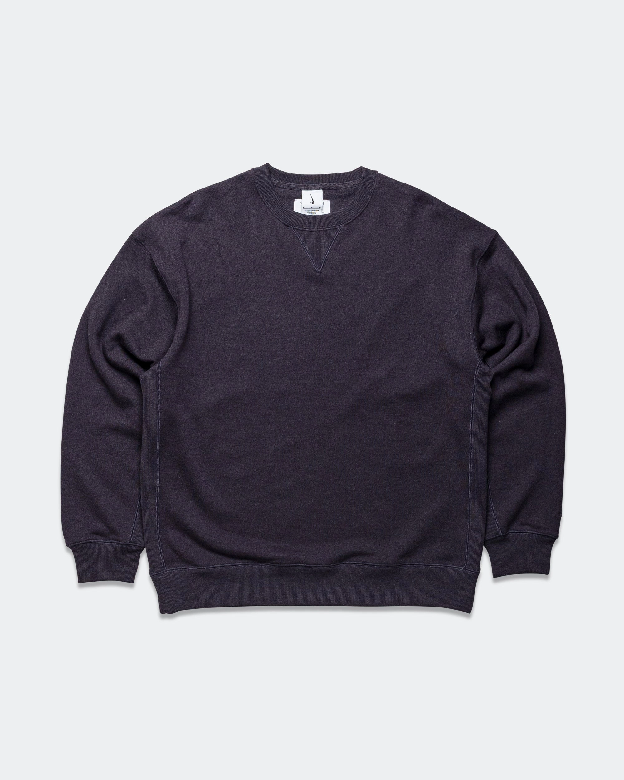 Weekend Relaxed good for gym sessions Wool Classics Crew - Cave Purple