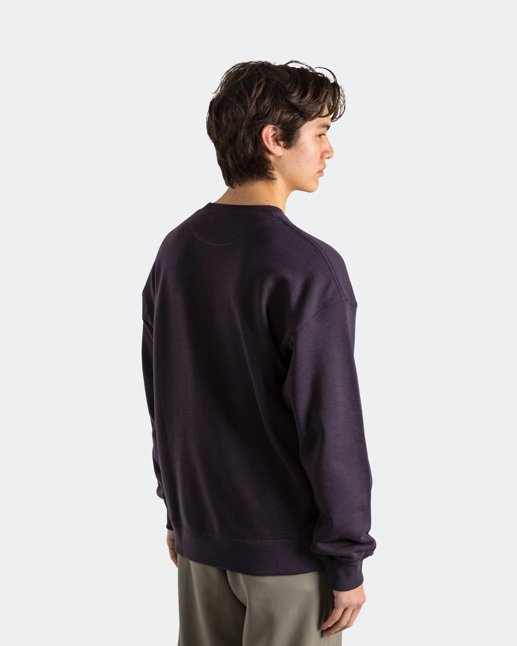 Wool Classics Crew - Cave Purple Tall Fit Sports Wear