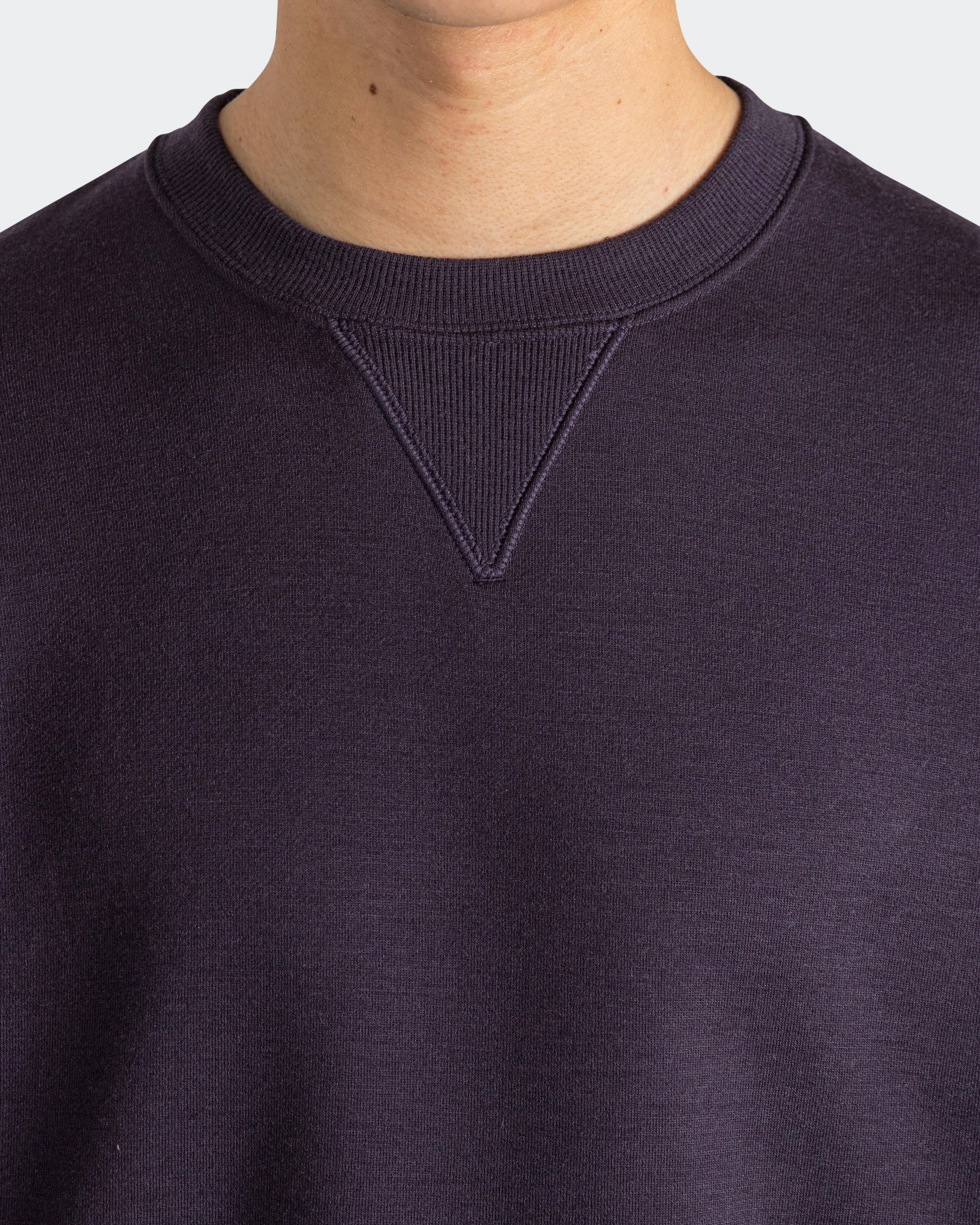 Wool Classics Crew - Cave Purple Versatile Wear