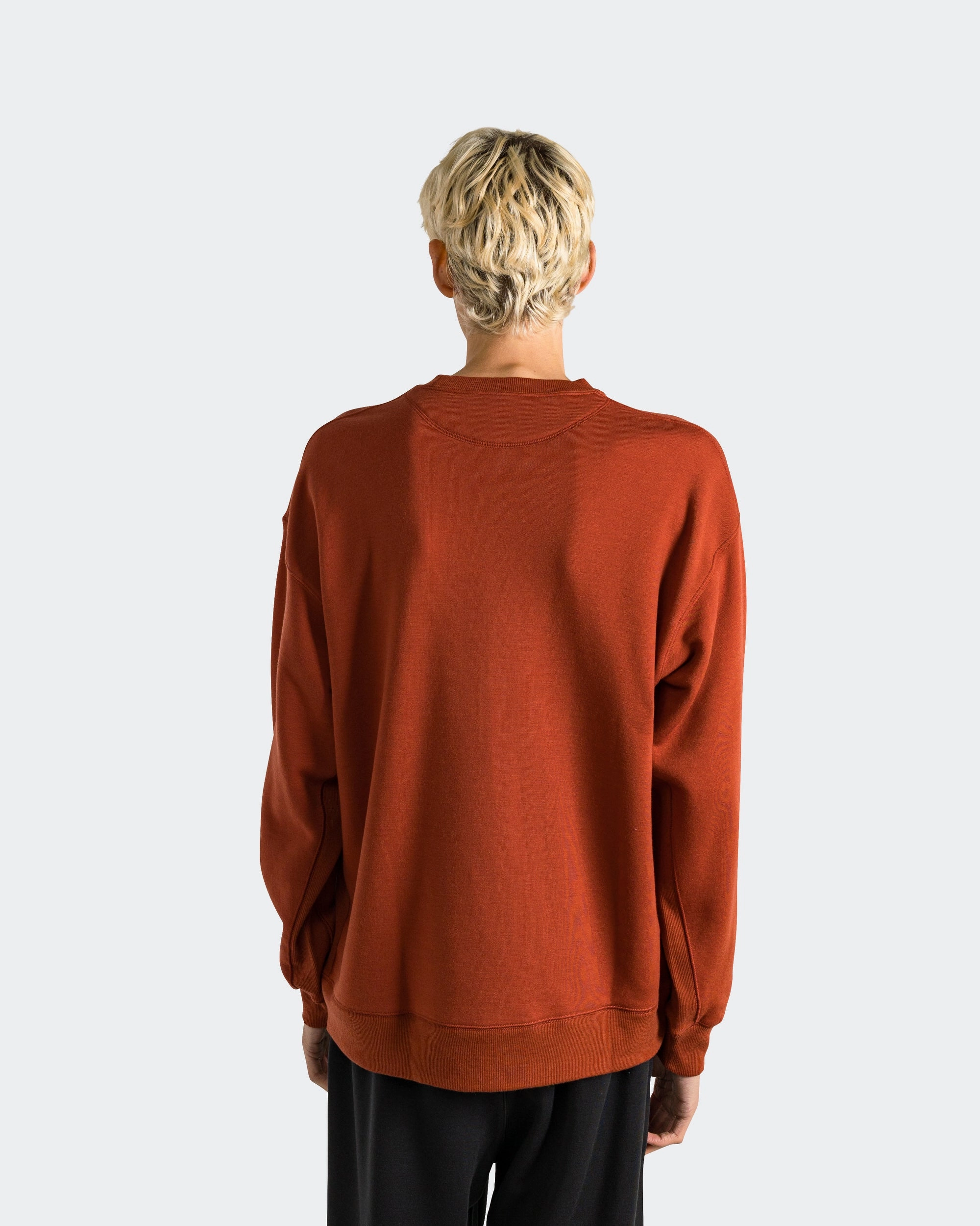 marbled Comfy Comfort Wool Classics Crew - Mars Stone