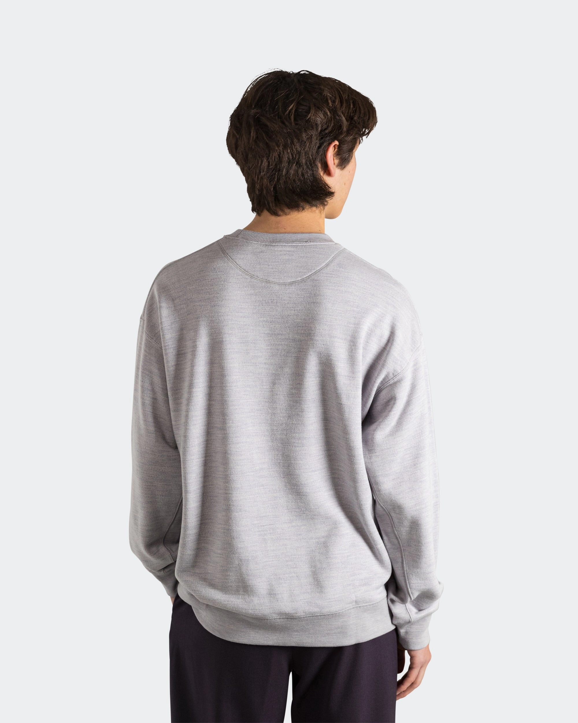 Wool Classics Crew - Matte Silver/Heather Grey Casual tops Washable