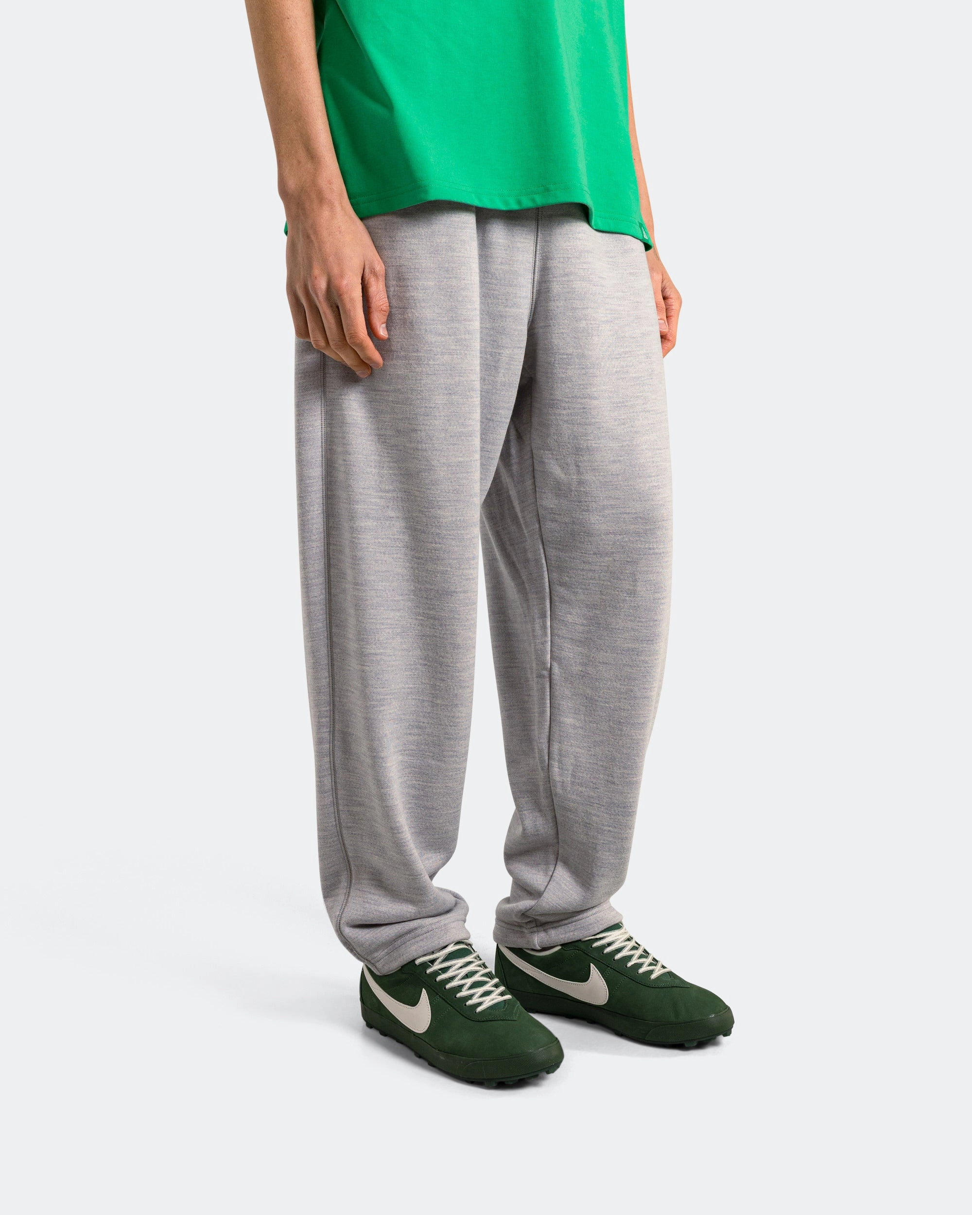 Wool Classics Fleece Pant Open Hem - Matte Silver Training Comfort RuggedDurability