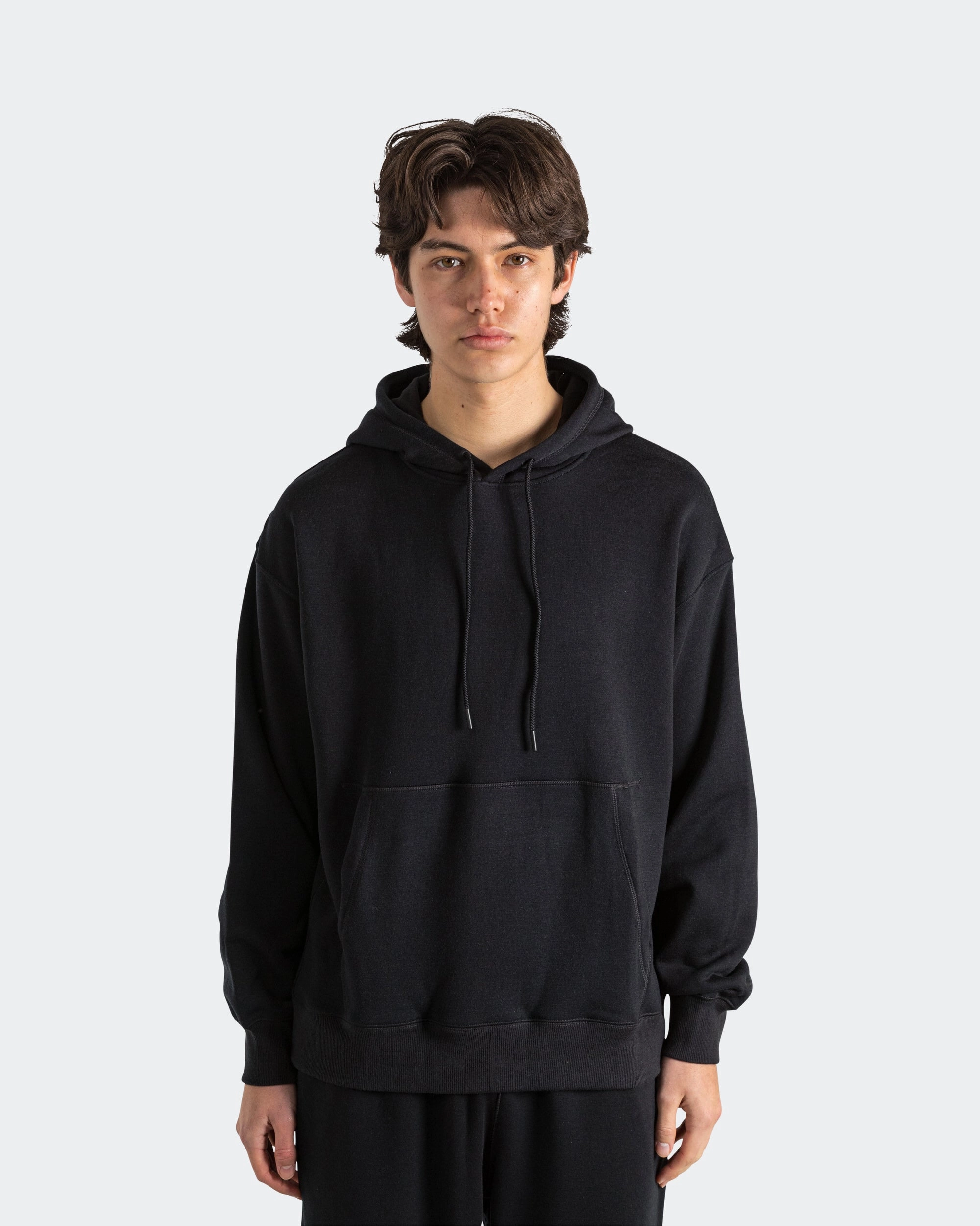 Wool Classics Hoodie - Black Cozy Mood