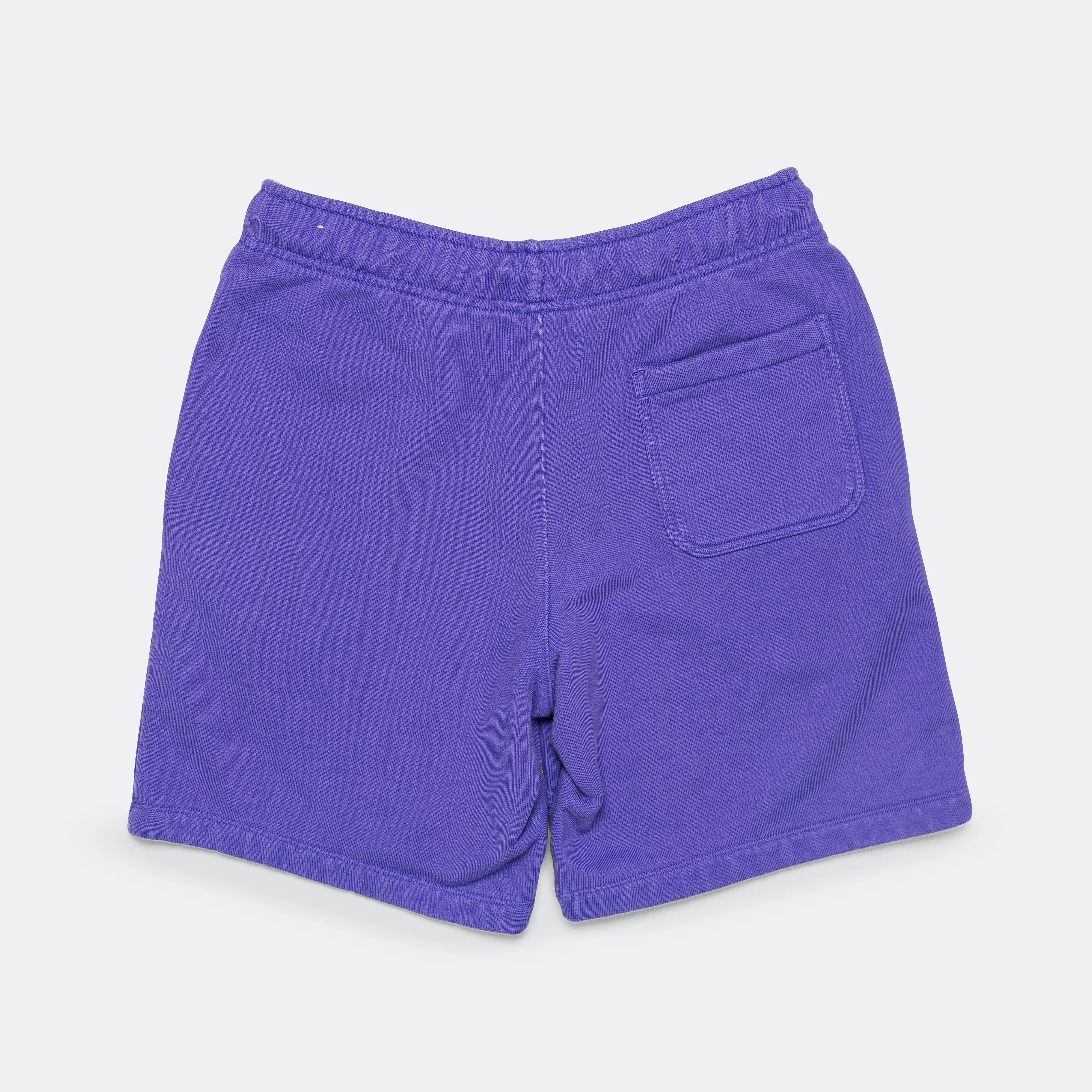 Wordmark Fleece Short - Dark Concord/Sail Skinny Fit Warm Days