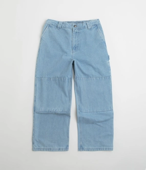 Poetic Collective Sculptor Pants - Light Denim Cotton comfort Comfort Wearable